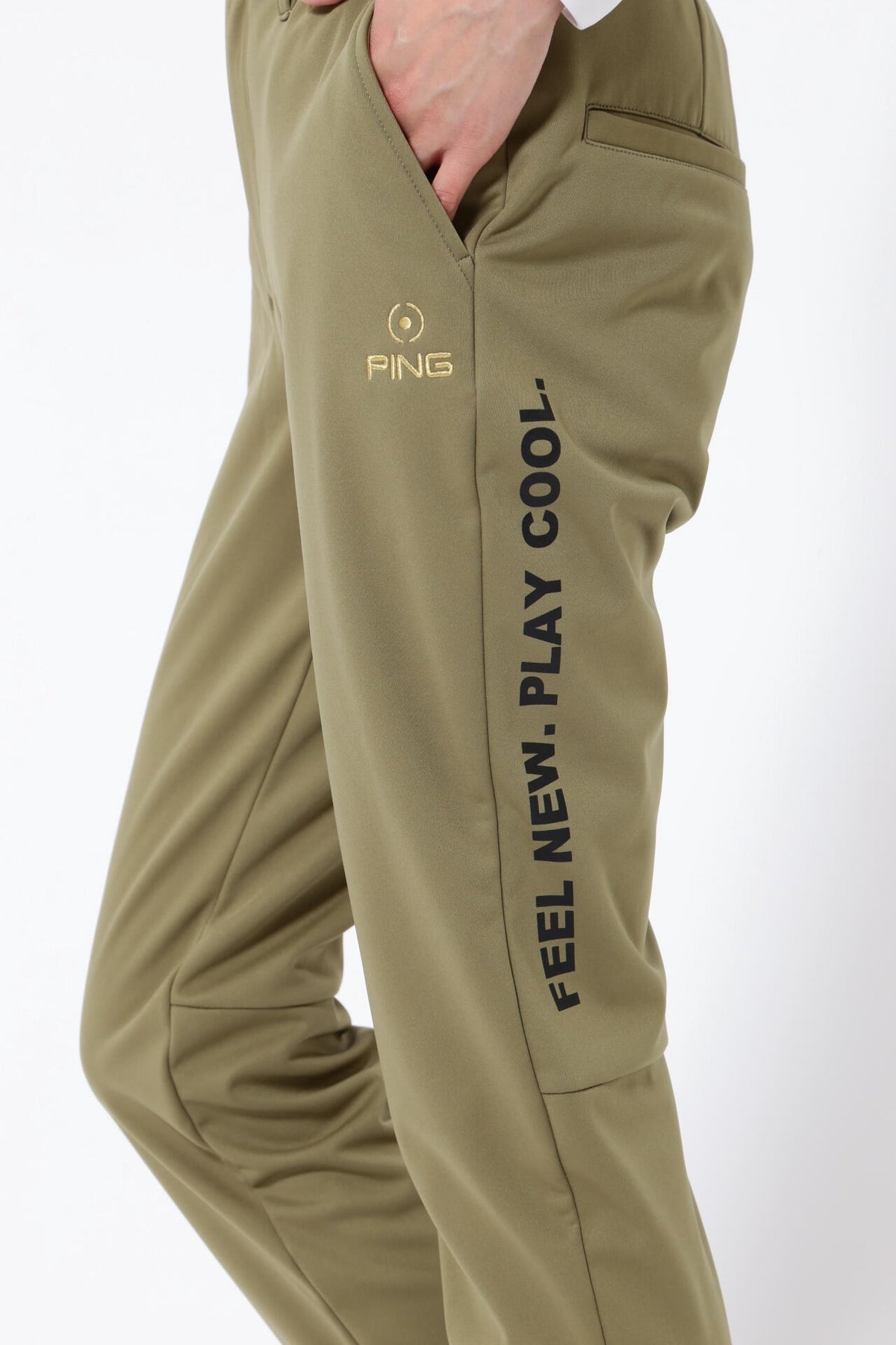 【PING APPAREL】ジョガーパンツ ＜GOLD＞ (LADIES)