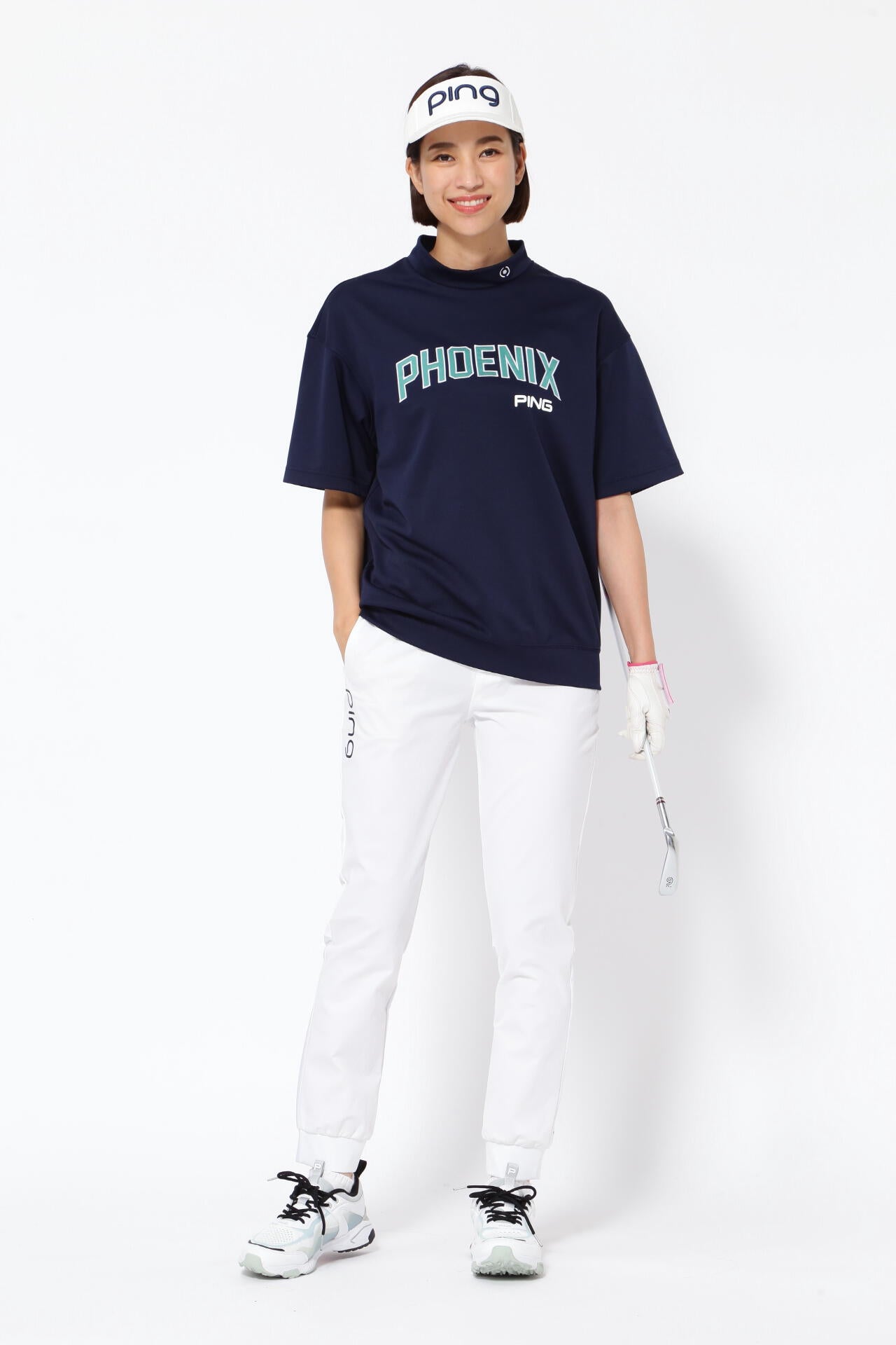 【PING APPAREL】4WAYストレッチ コーデュラナイロンジョガーパンツ ＜NATIVE＞ (LADIES)