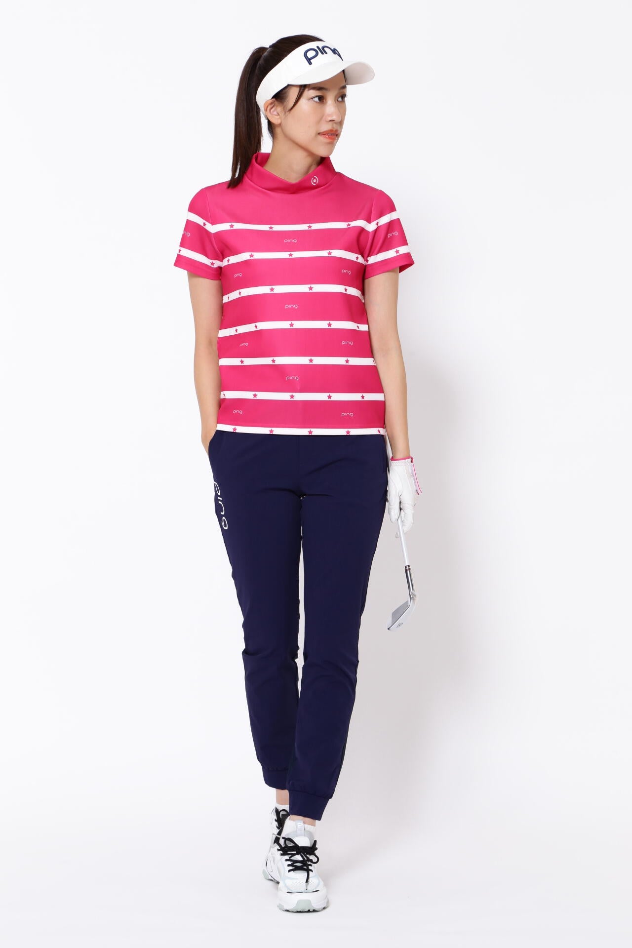 【PING APPAREL】4WAYストレッチ コーデュラナイロンジョガーパンツ ＜NATIVE＞ (LADIES)