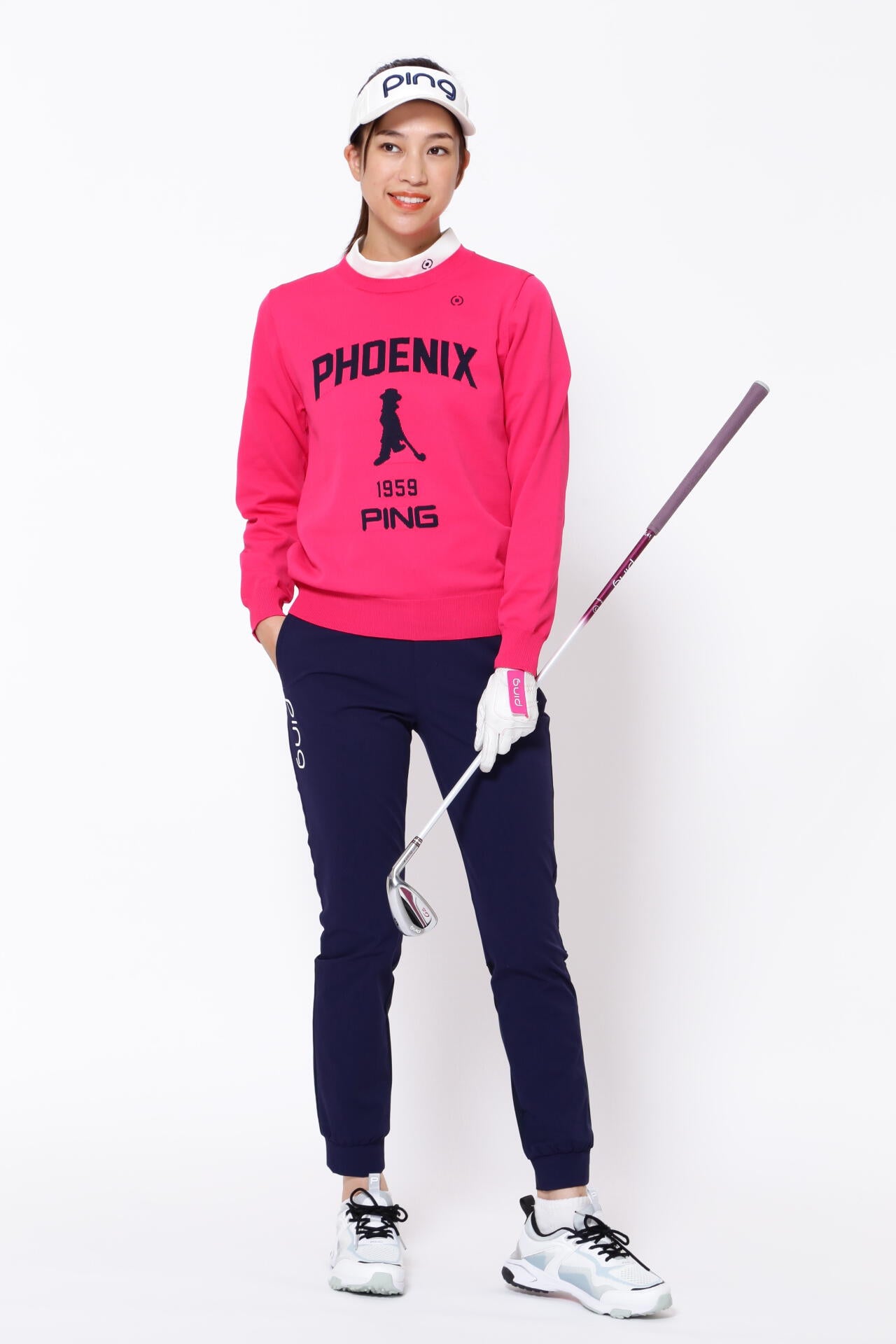 【PING APPAREL】4WAYストレッチ コーデュラナイロンジョガーパンツ ＜NATIVE＞ (LADIES)