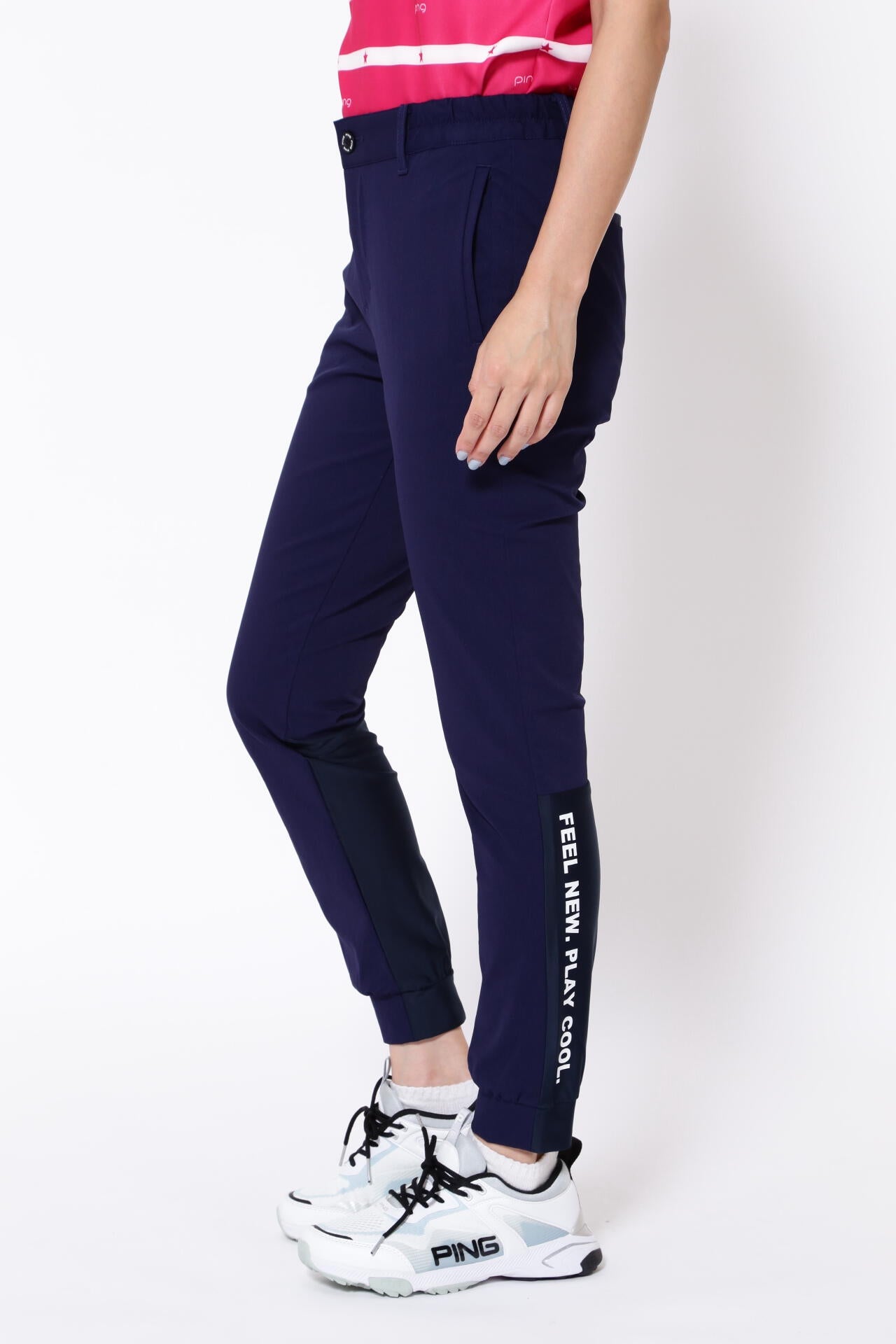 【PING APPAREL】4WAYストレッチ コーデュラナイロンジョガーパンツ ＜NATIVE＞ (LADIES)