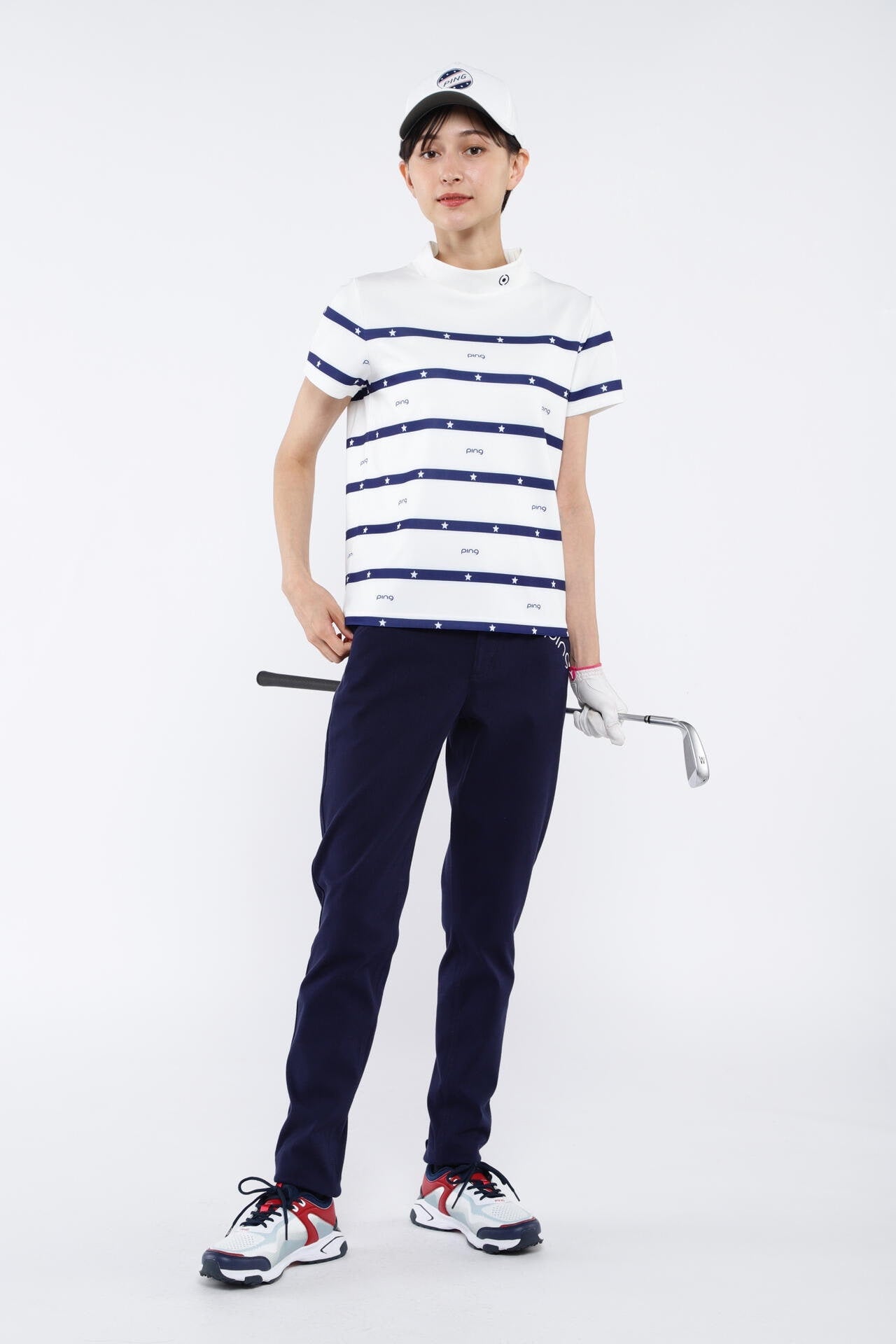 PING APPAREL】【定番】4WAYストレッチ 5ポケットパンツ ＜NATIVE