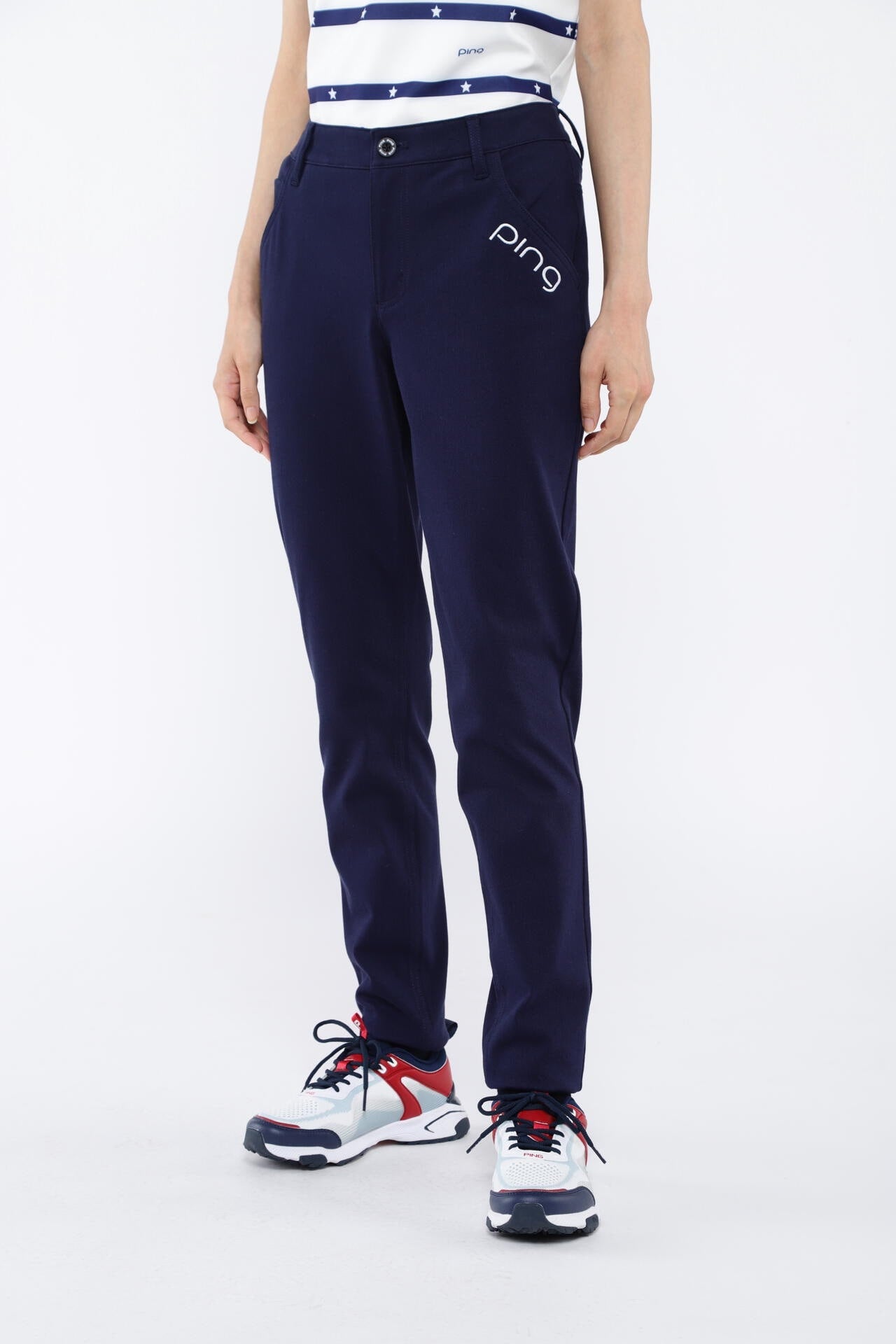 PING APPAREL】【定番】4WAYストレッチ 5ポケットパンツ ＜NATIVE