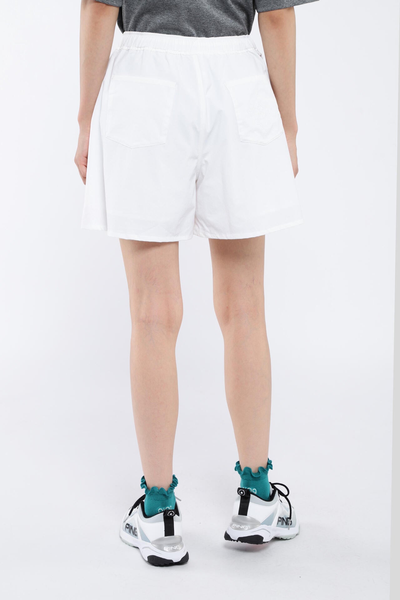 【PING APPAREL】2WAYストレッチ リップストップショートパンツ ＜LADIES LINE＞ (LADIES)