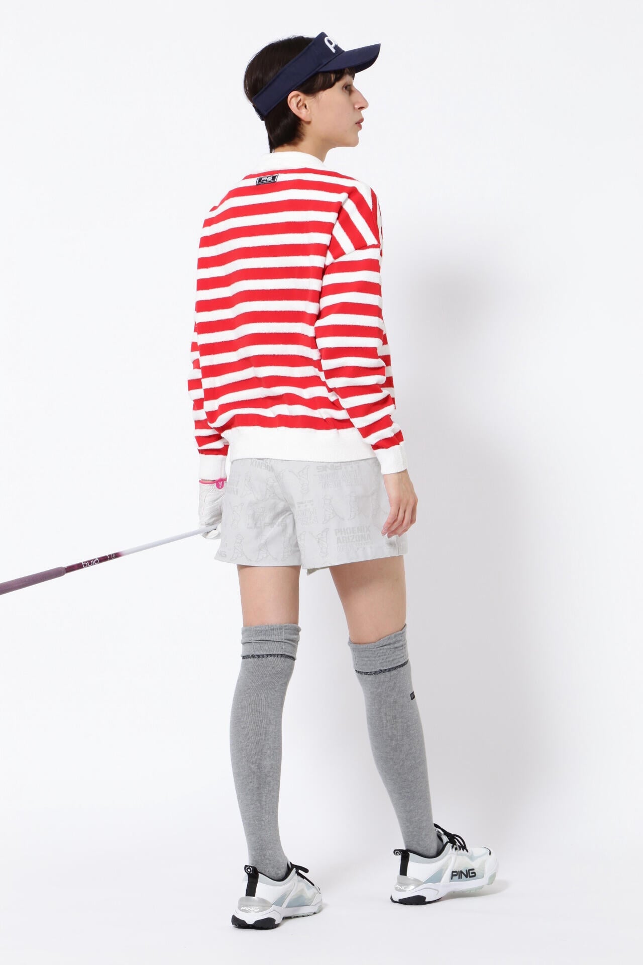 【PING APPAREL】4WAYストレッチジャガードラップショートパンツ ＜NATIVE＞ (MENS)