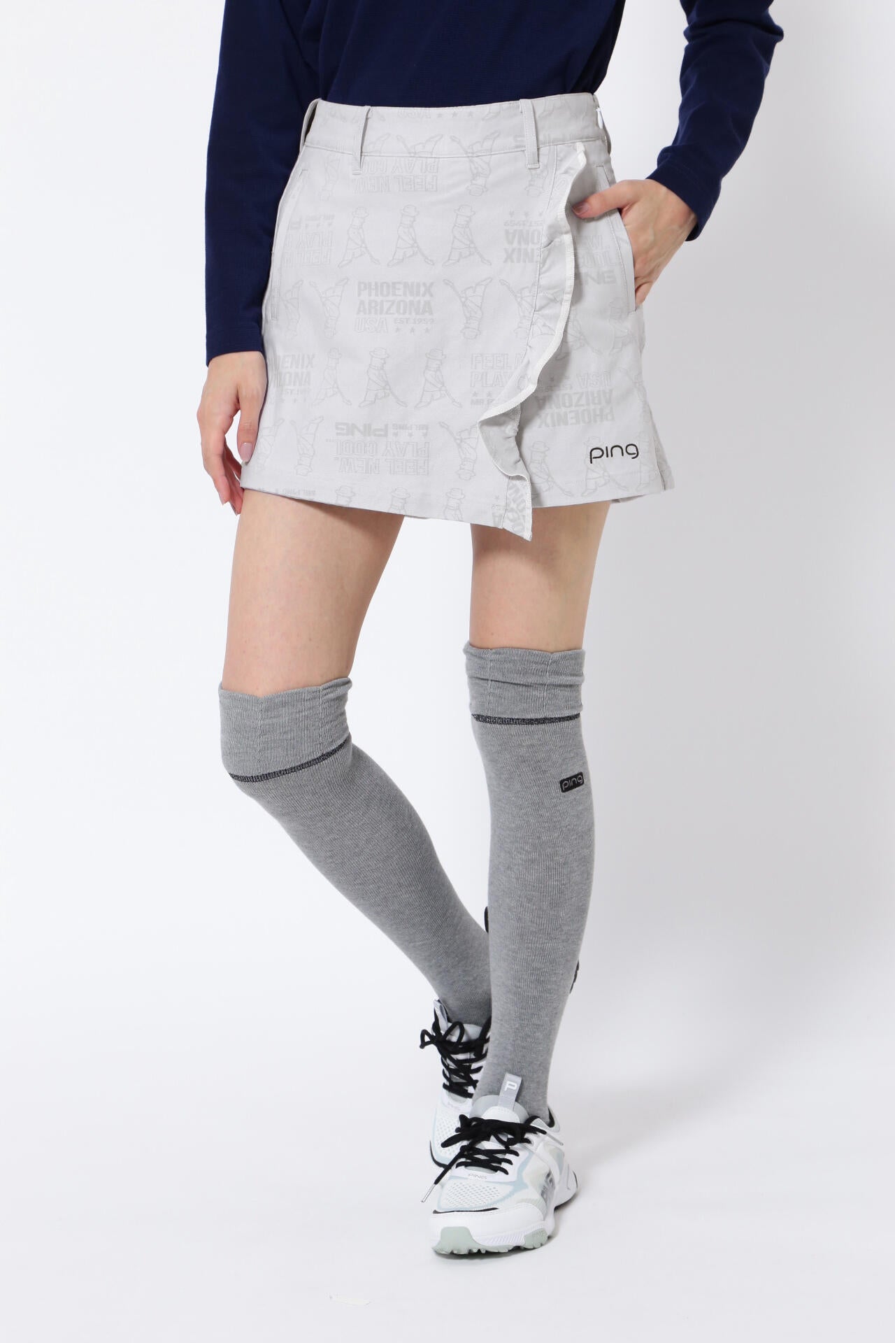 【PING APPAREL】4WAYストレッチジャガードラップショートパンツ ＜NATIVE＞ (MENS)