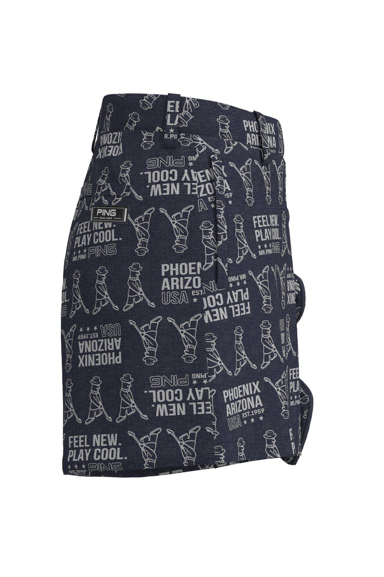 【PING APPAREL】4WAYストレッチジャガードラップショートパンツ ＜NATIVE＞ (MENS)