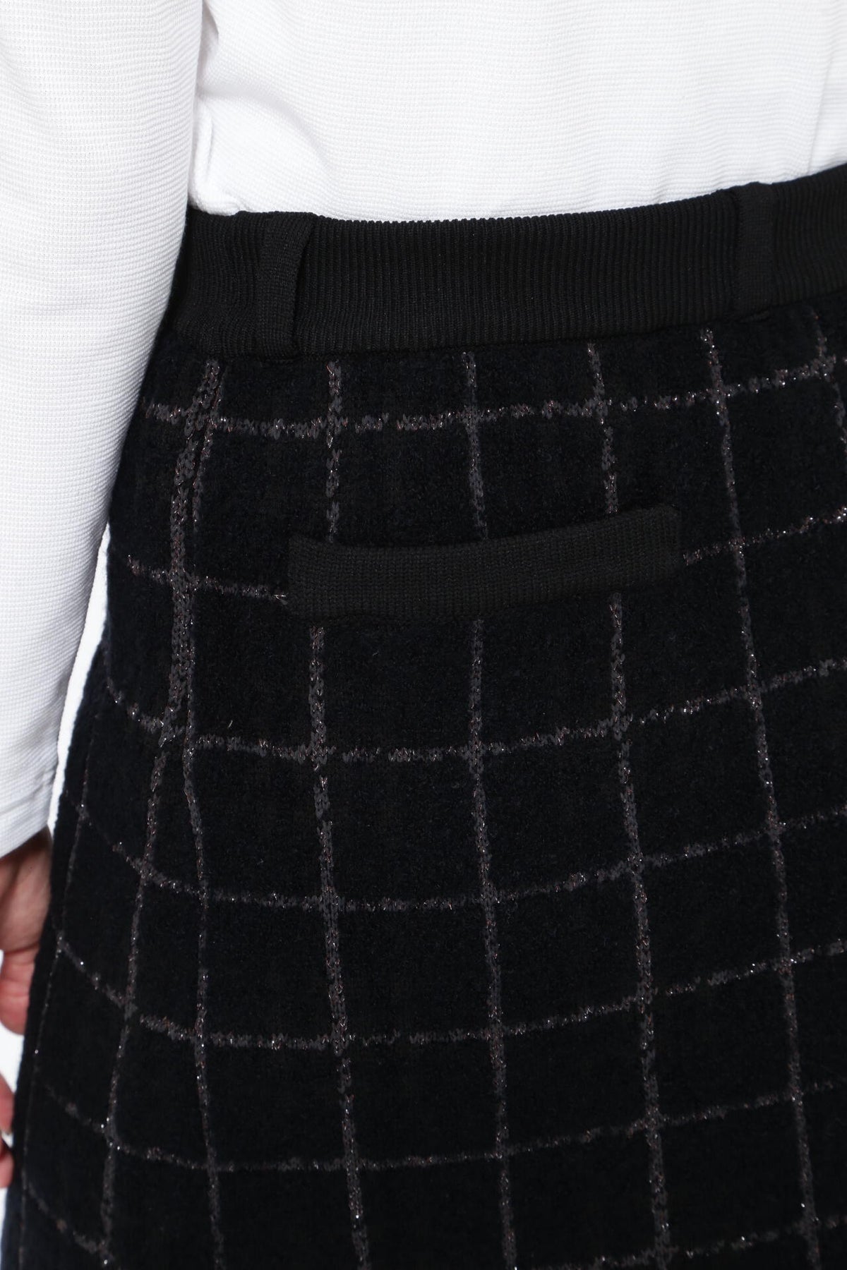 【PING APPAREL】ブークレチェック柄 ジャカードニットスカート ＜NATIVE＞ (LADIES)