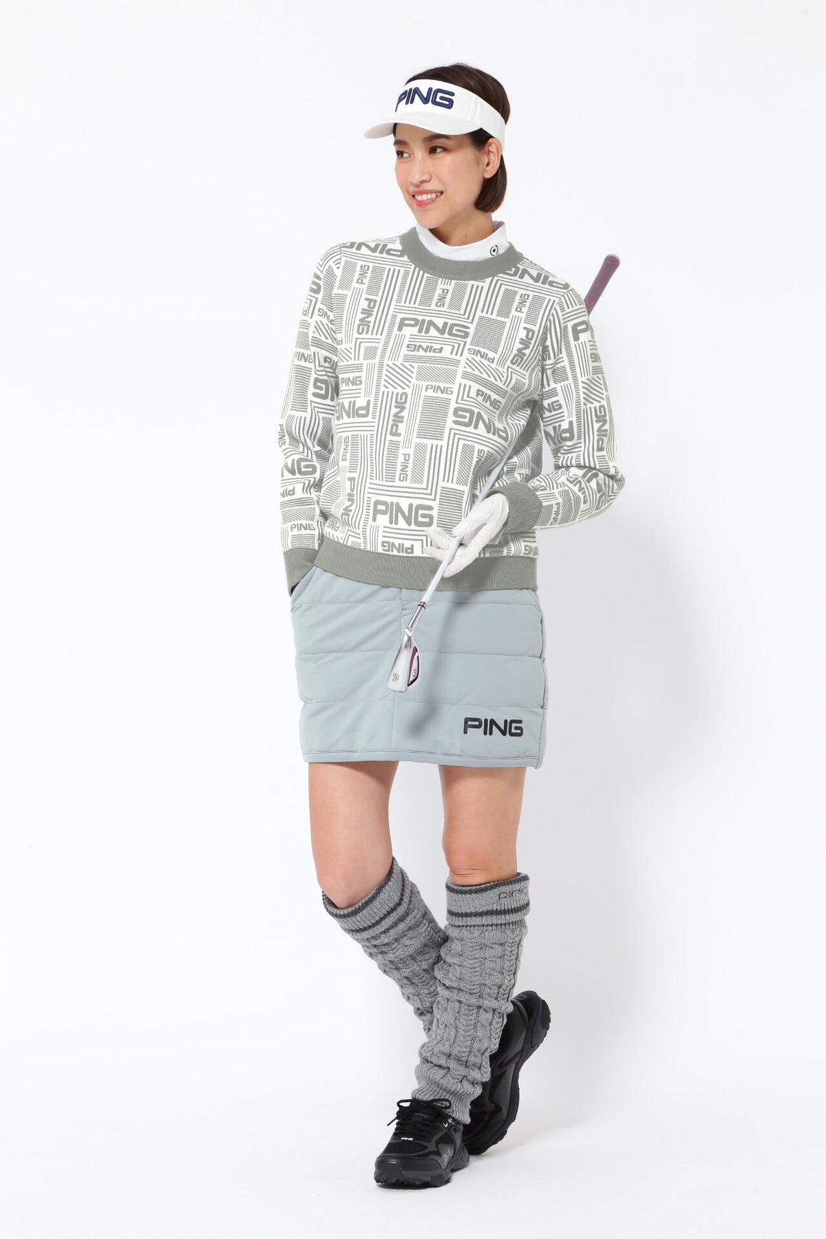 【PING APPAREL】エアーフレイク中綿スカート ＜PERFORMANCE＞ (LADIES)
