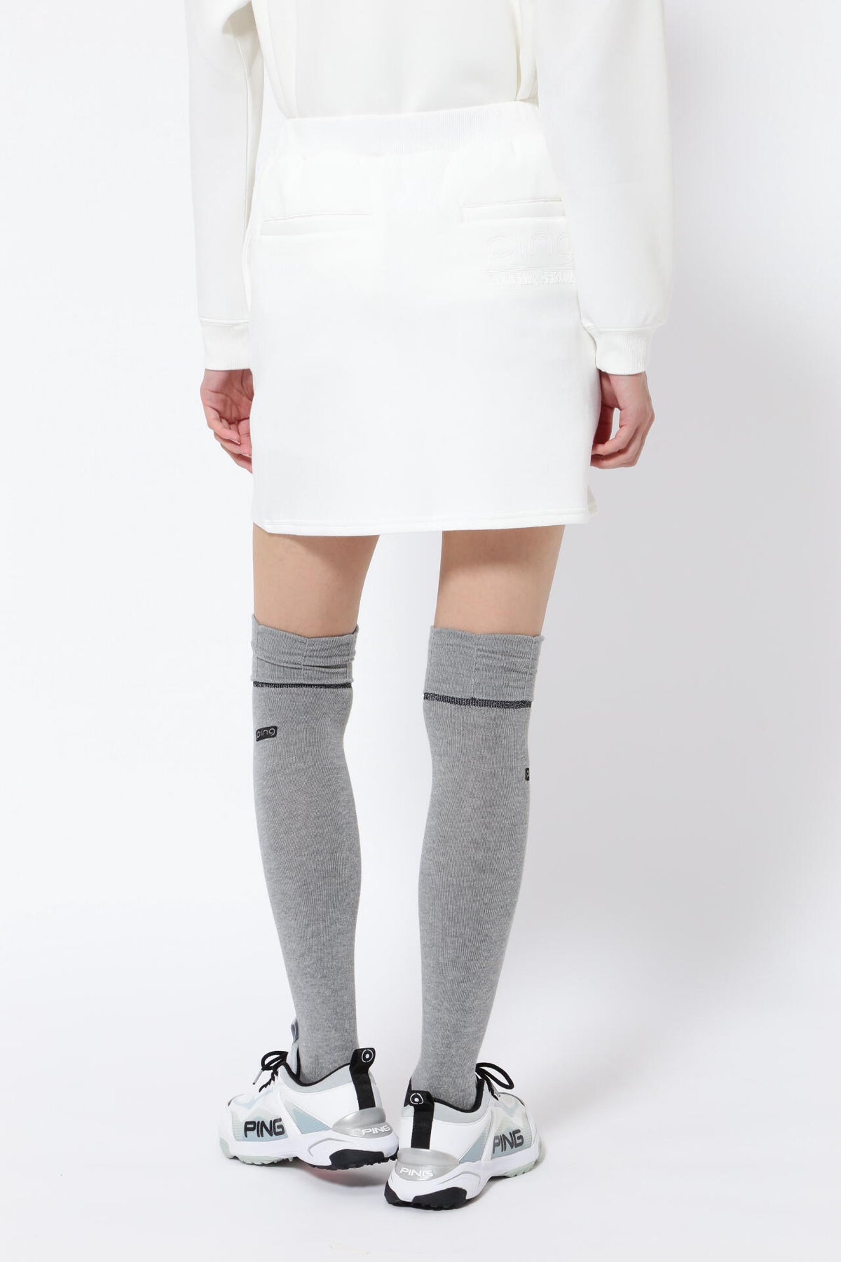 【PING APPAREL】ダンボールニットスカート ＜LADIES LINE＞ (LADIES)