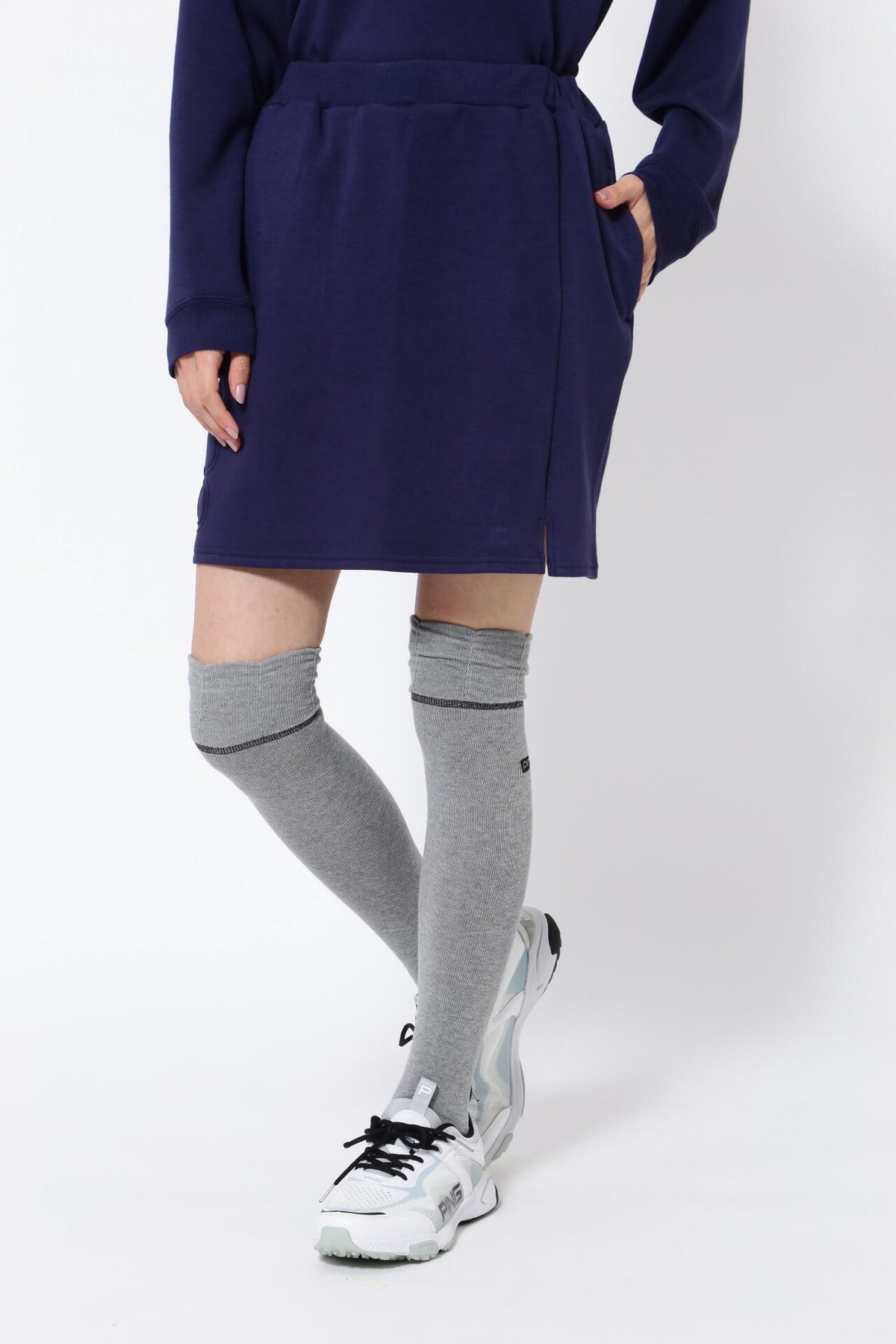 【PING APPAREL】ダンボールニットスカート ＜LADIES LINE＞ (LADIES)