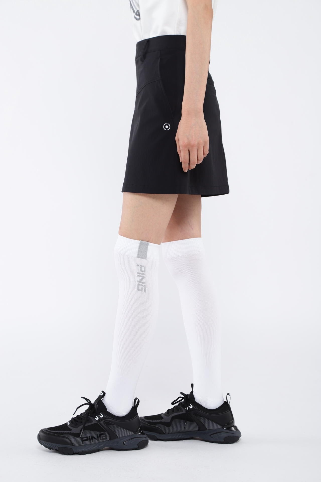 【PING APPAREL】ラップストレッチスカート ＜GOLD＞ (LADIES)