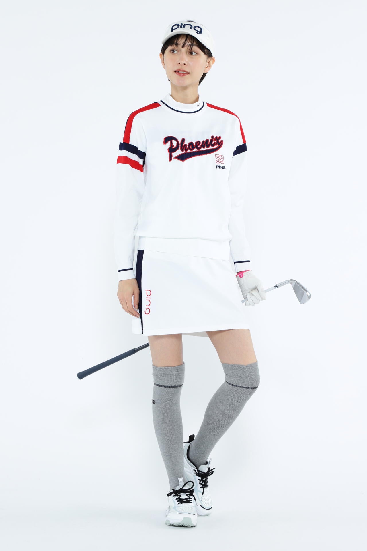 【PING APPAREL】ニットスカート ＜NATIVE＞ (LADIES)