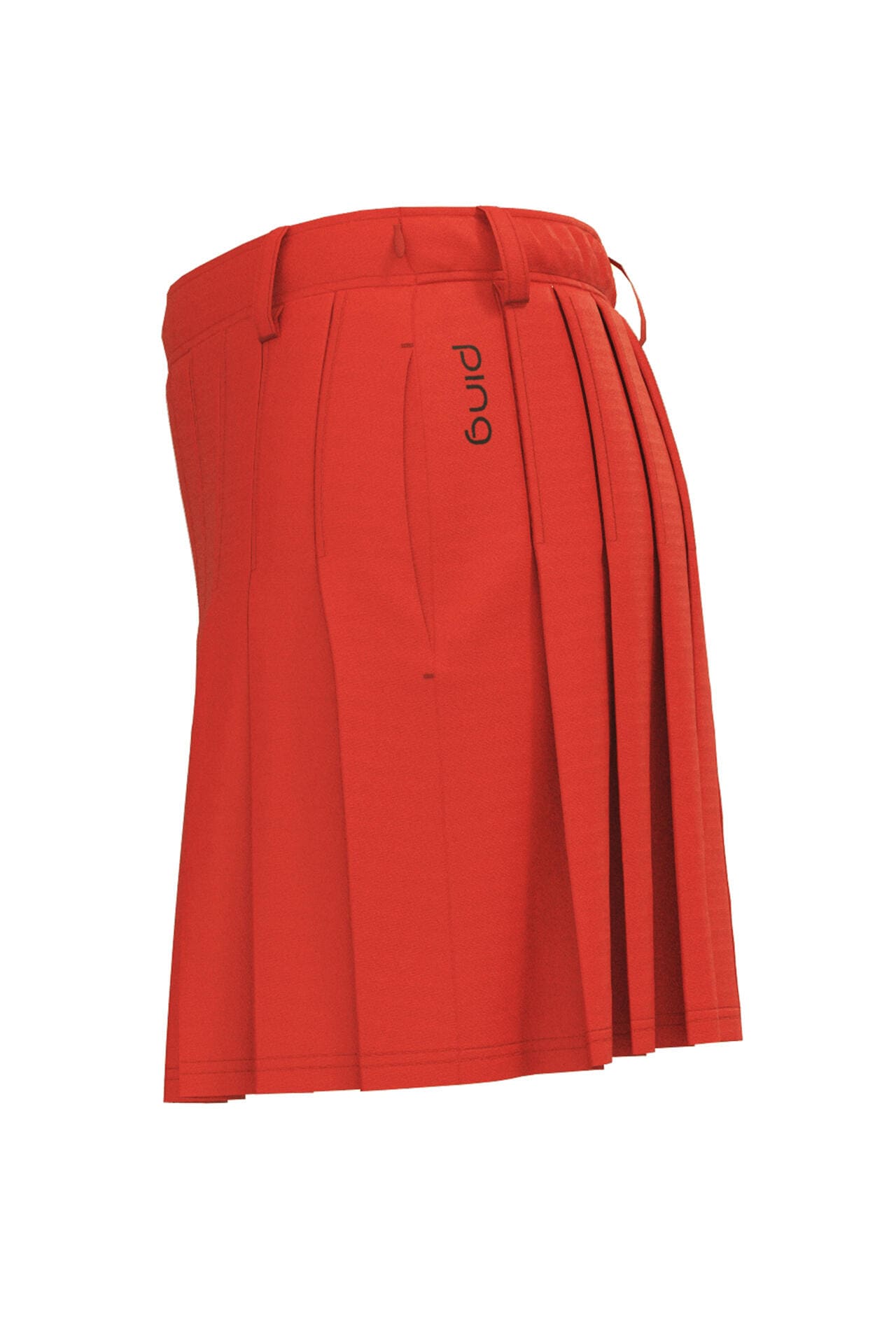 PING APPAREL】ポリエステルツイルプリーツスカート ＜LADIES LINE