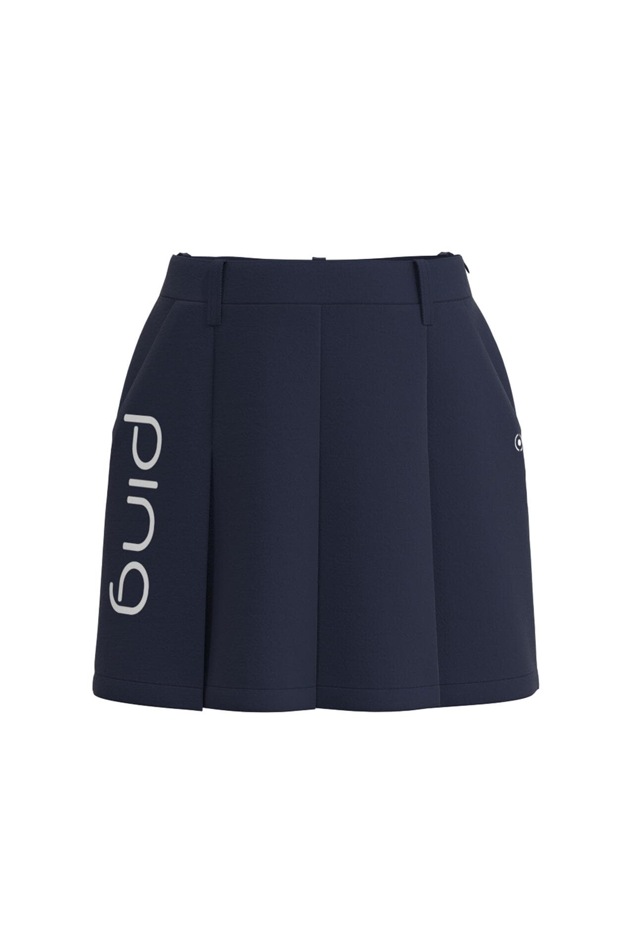 PING APPAREL】pingロゴプリントプリーツスカート ＜NATIVE＞ (LADIES