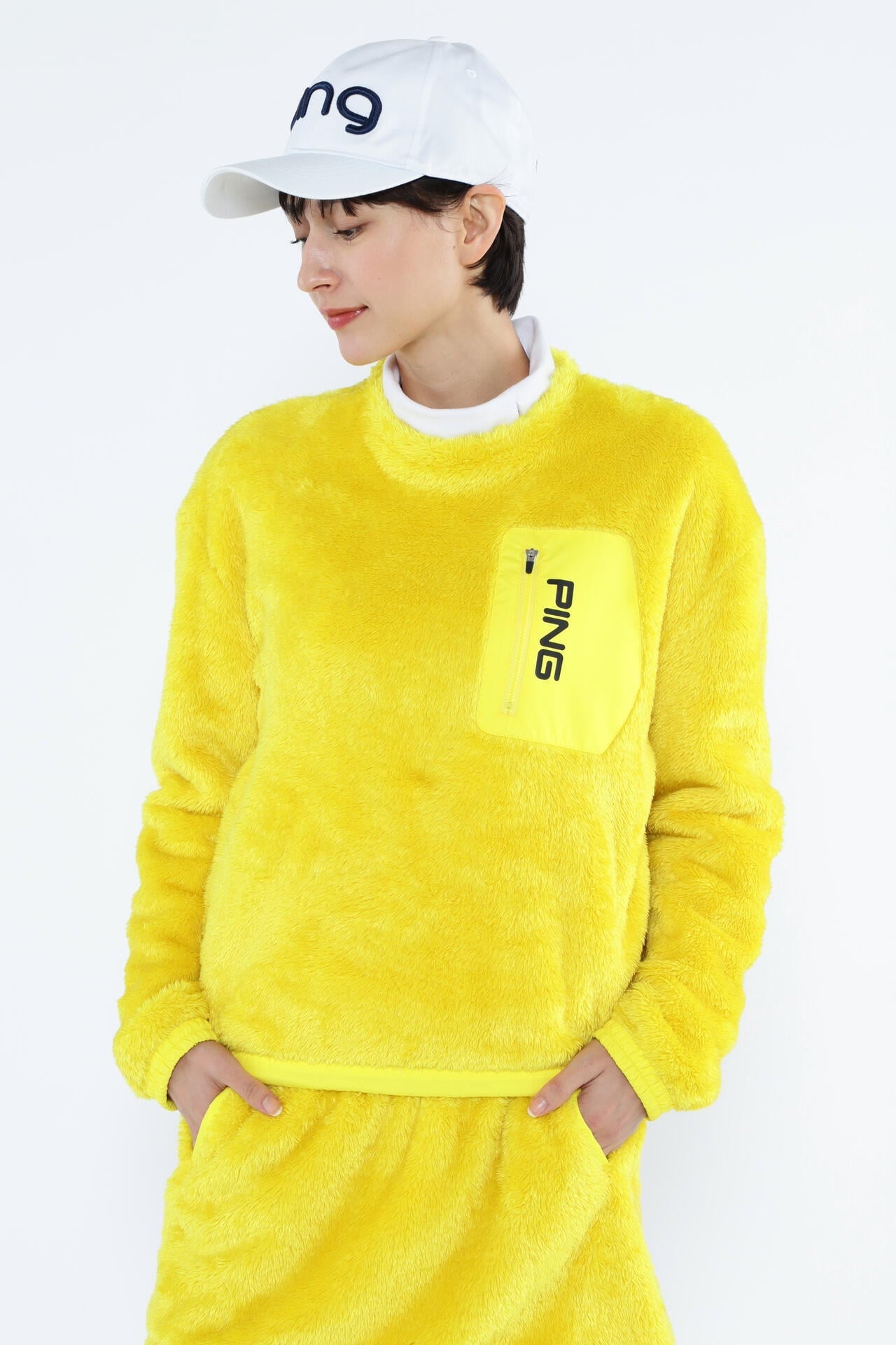 PING APPAREL】ボアフリースプルオーバー ＜PERFORMANCE＞ (LADIES