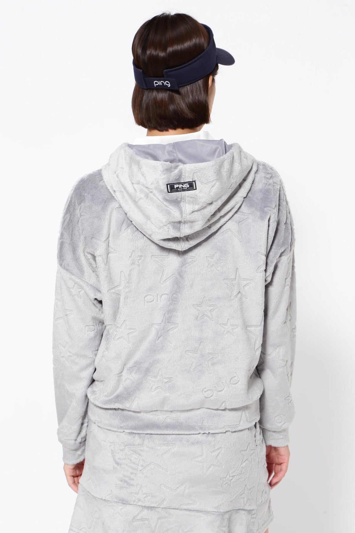 【PING APPAREL】ベロアフーディーブルゾン ＜NATIVE＞ (LADIES)