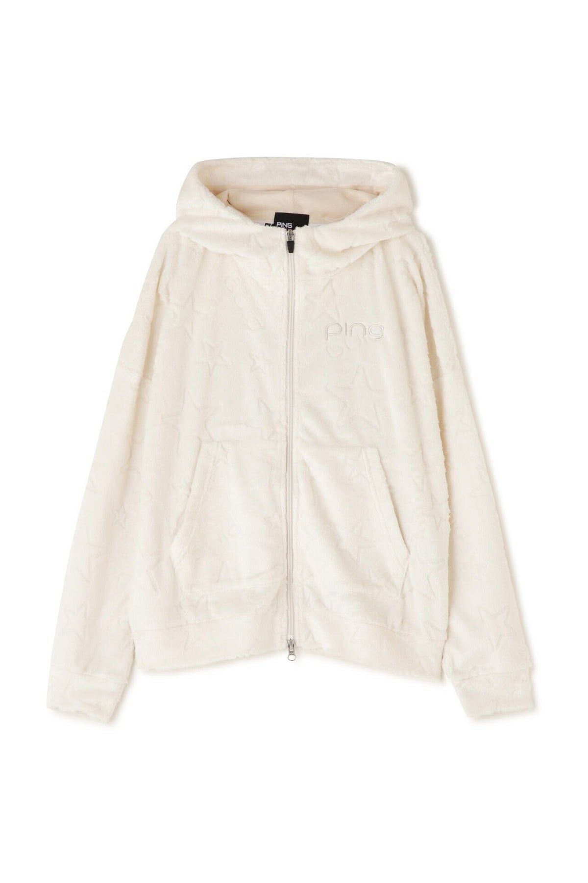 【PING APPAREL】ベロアフーディーブルゾン ＜NATIVE＞ (LADIES)