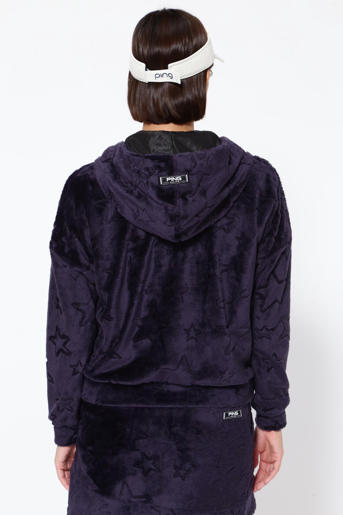 【PING APPAREL】ベロアフーディーブルゾン ＜NATIVE＞ (LADIES)
