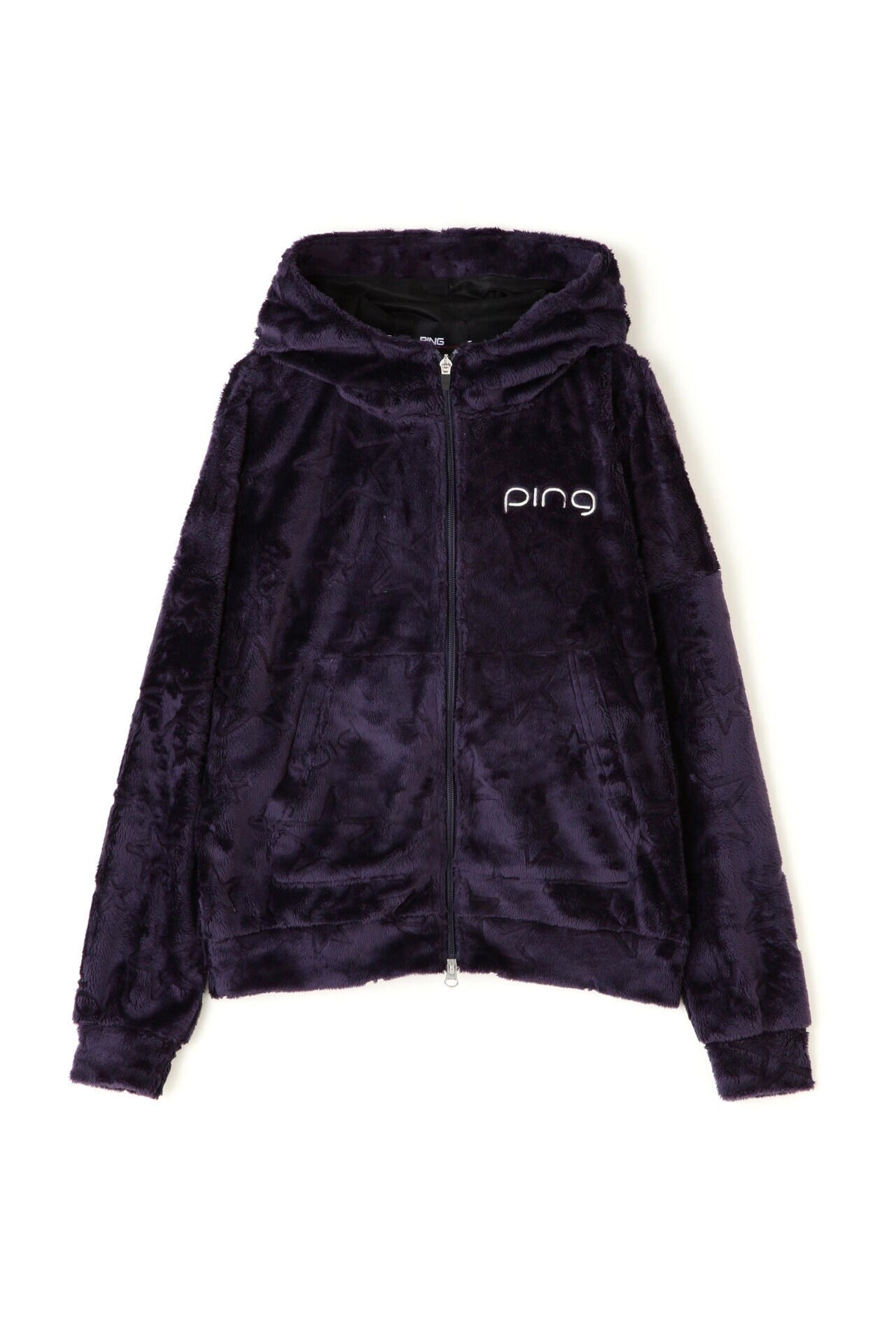 【PING APPAREL】ベロアフーディーブルゾン ＜NATIVE＞ (LADIES)