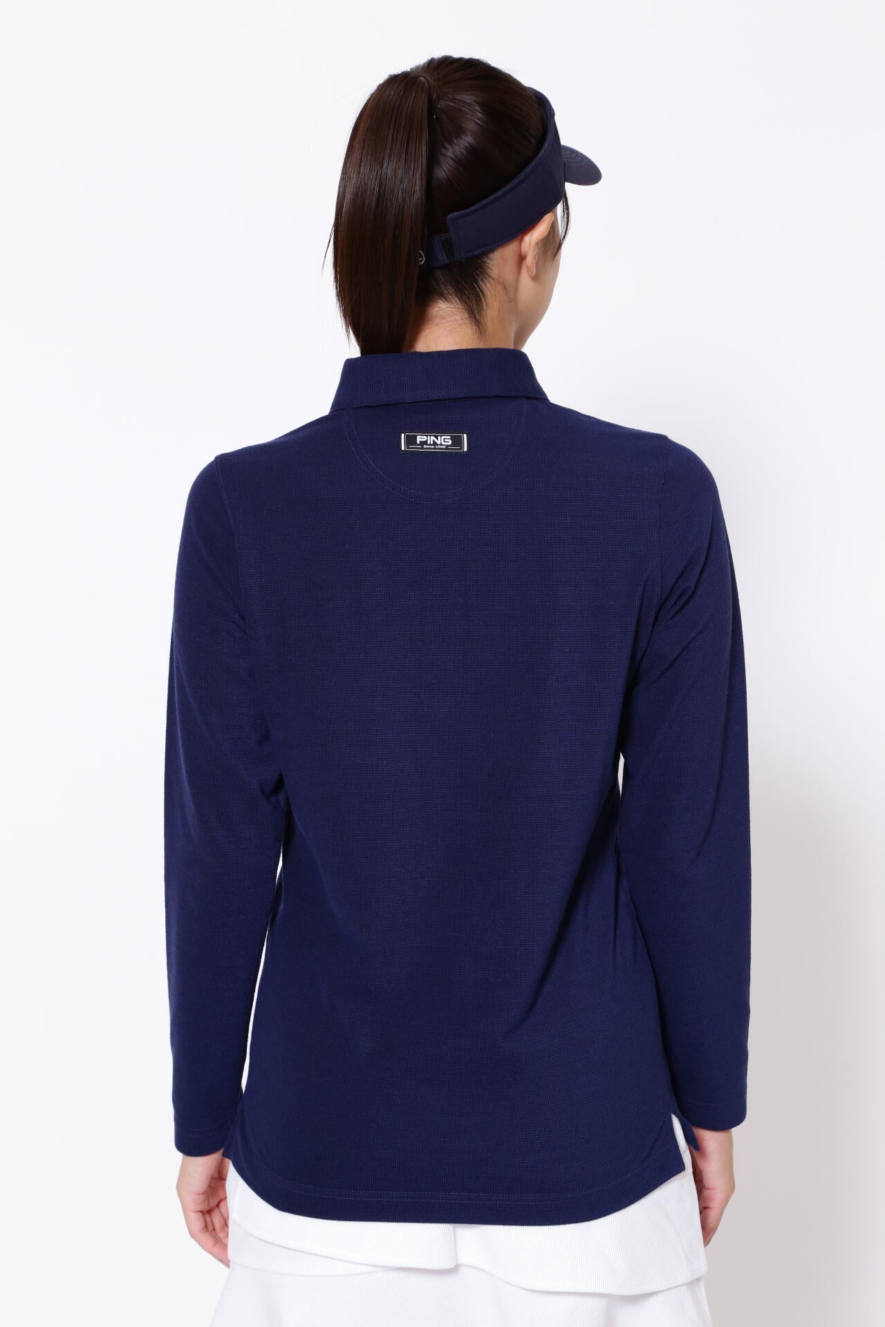 【PING APPAREL】長袖ポロシャツ ＜NATEVE＞ (LADIES)