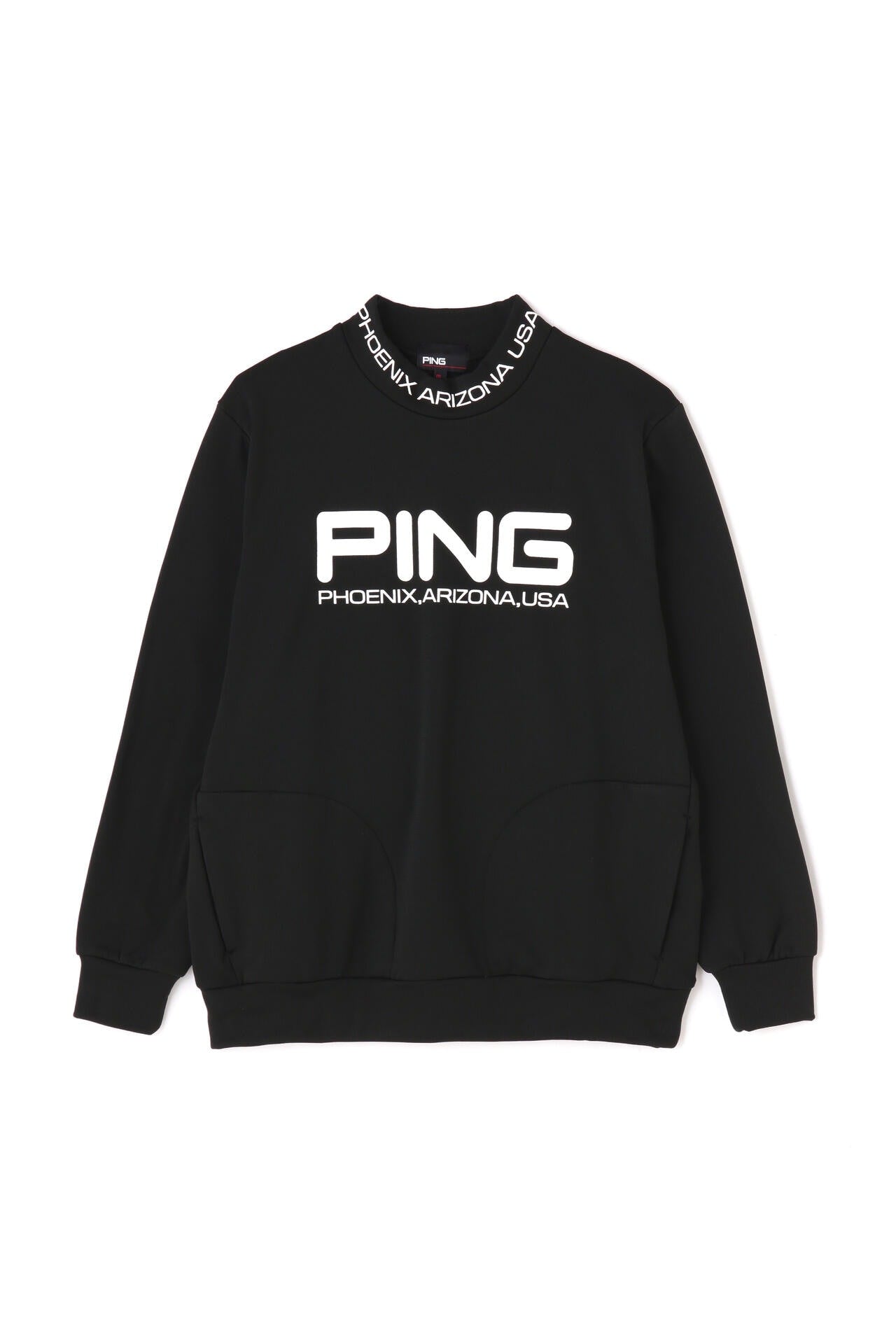 ping モックネック　新品　LL ピン（PING）（メンズ）ゴルフウェア モックネック 半袖 メンズ プレー