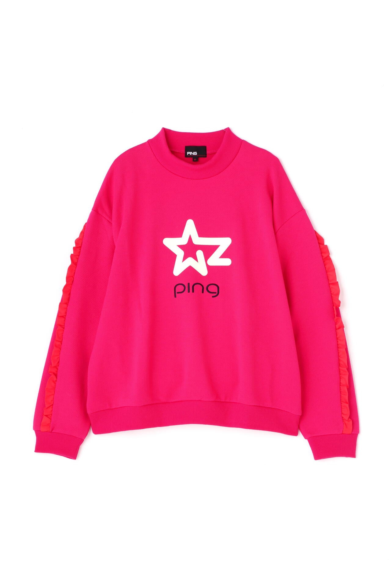 PING APPAREL】モックネックスウェットプルオーバー ＜NATIVE