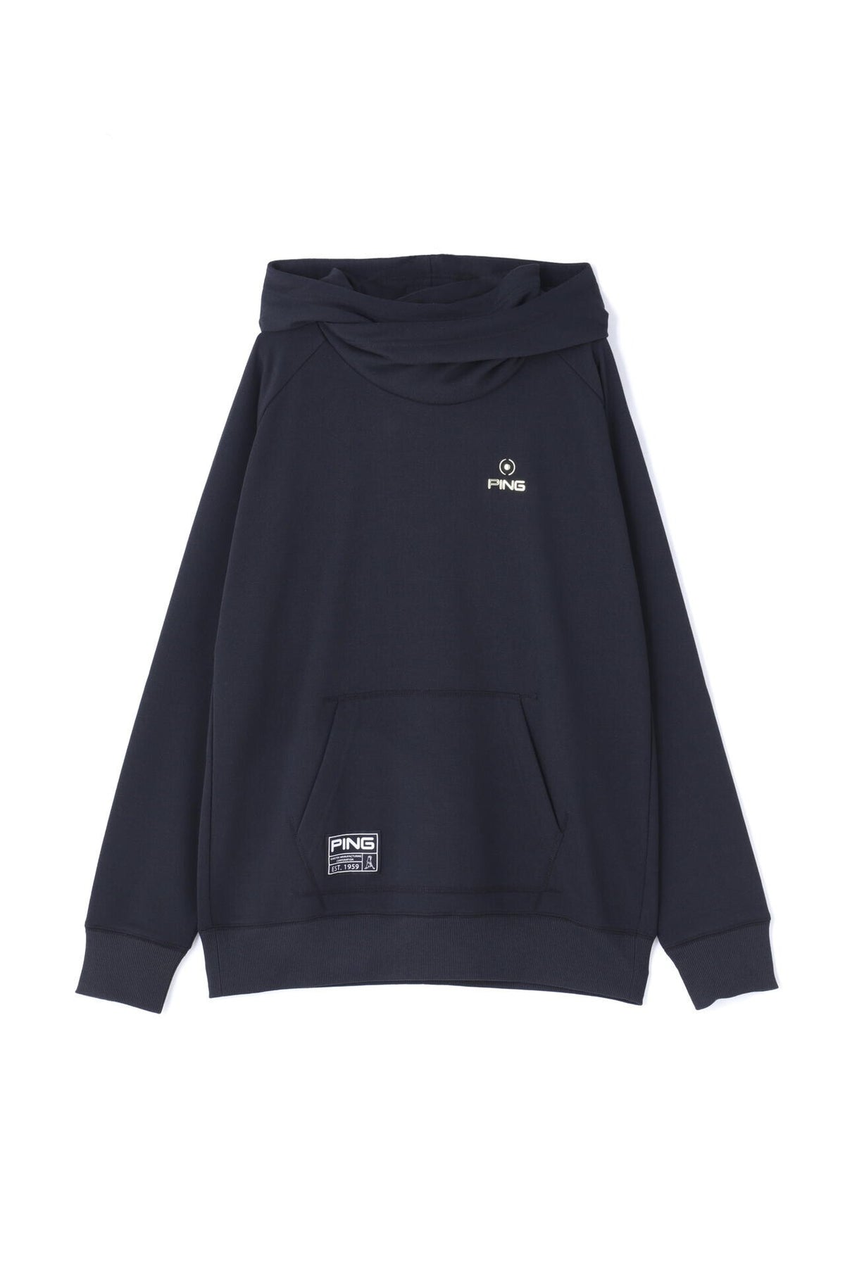 【PING APPAREL】エコアーチ 裏毛スウェットフーディプルオーバー ＜GOLD＞ (LADIES)