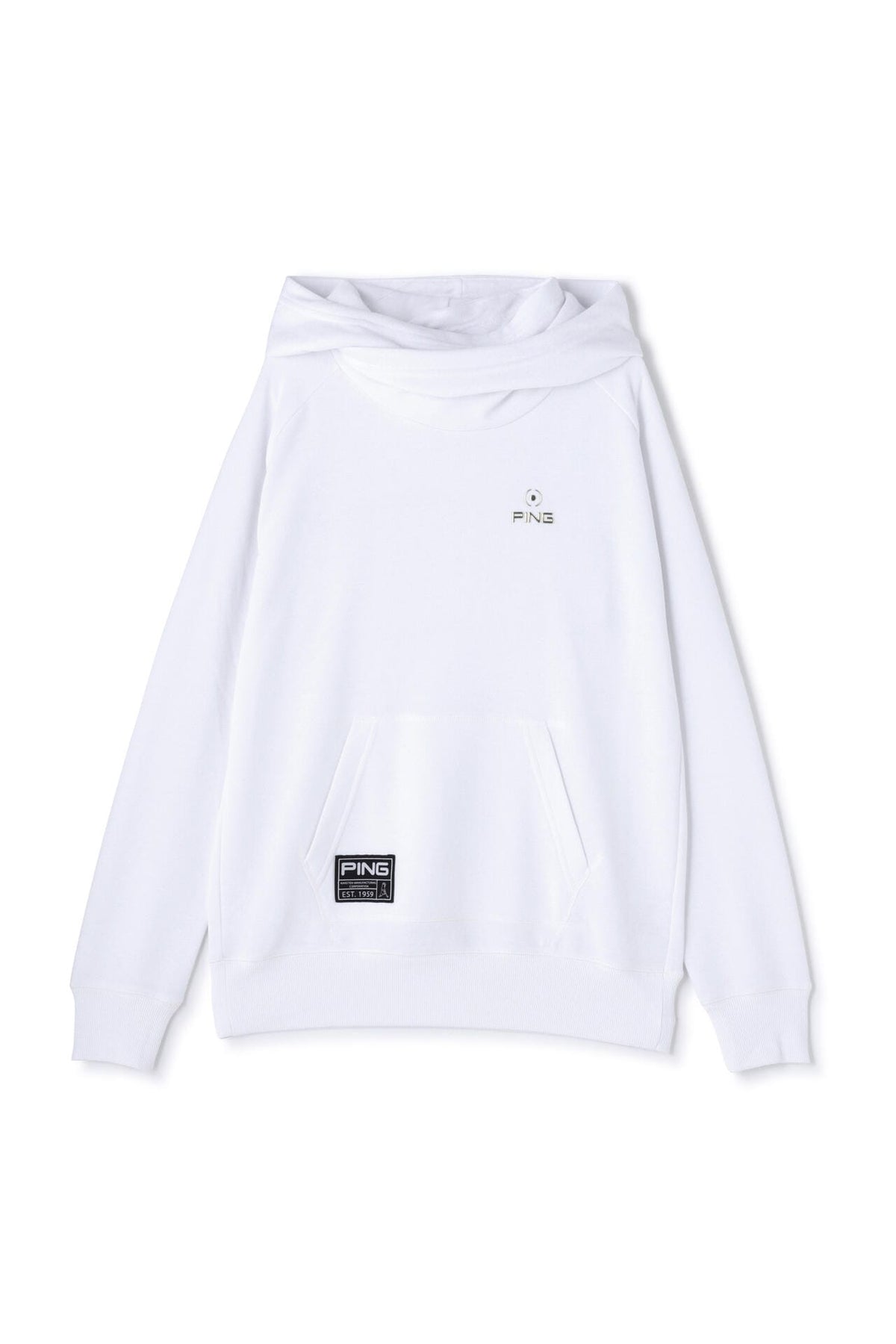 【PING APPAREL】エコアーチ 裏毛スウェットフーディプルオーバー ＜GOLD＞ (LADIES)
