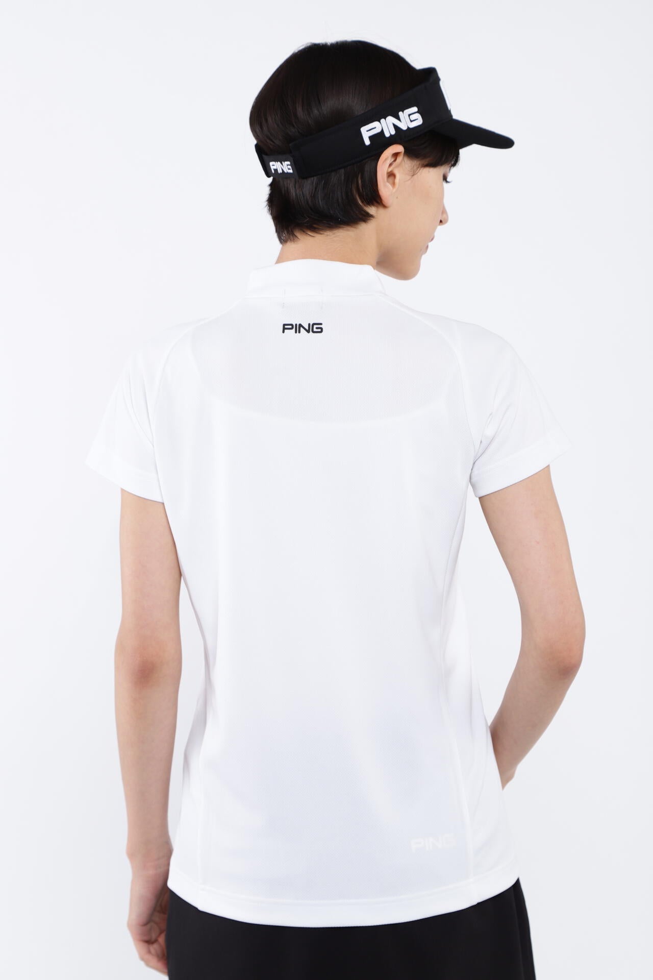 【PING APPAREL】クールコア半袖ハイネックカットソー ＜PERFORMANCE＞ (LADIES)