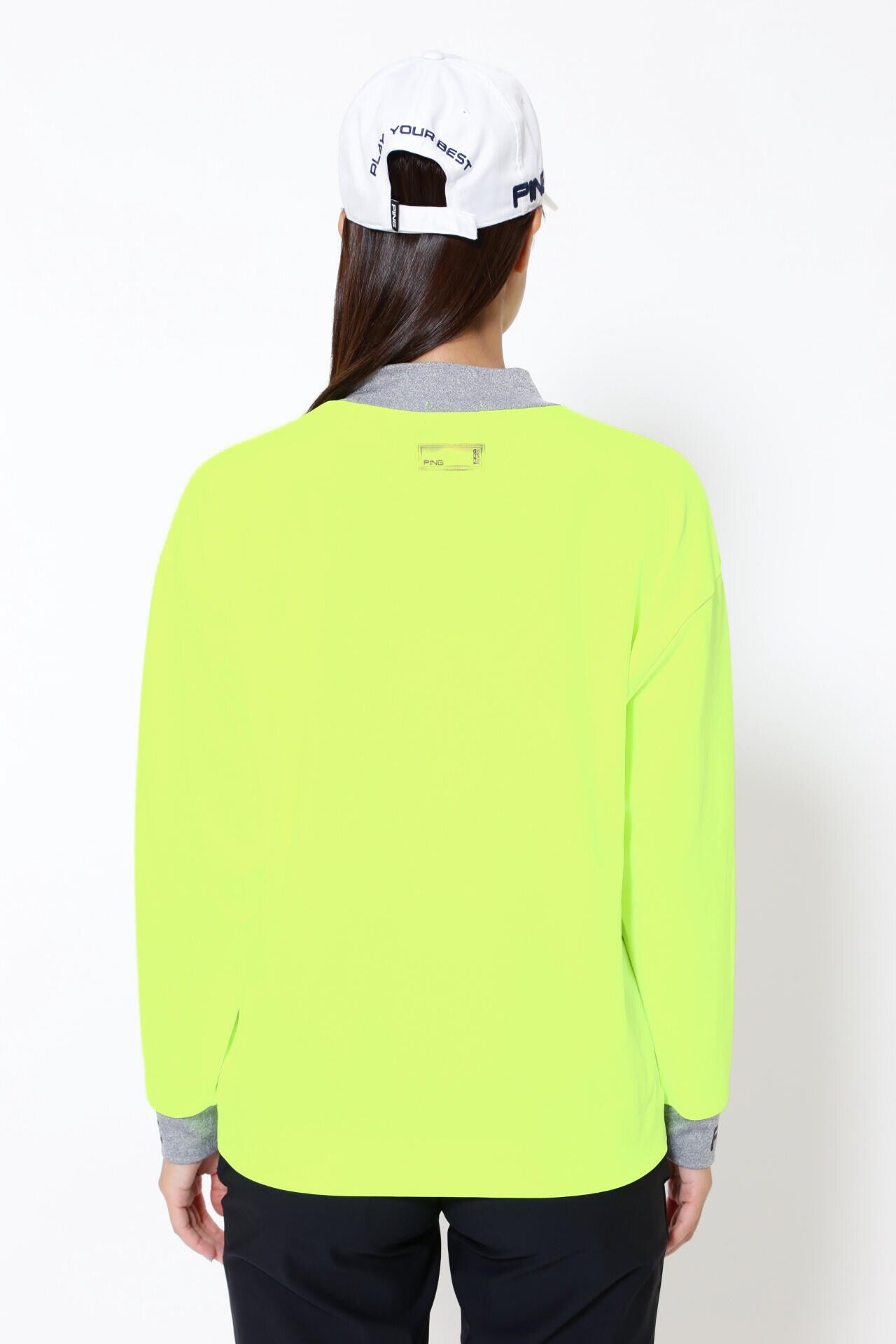 【PING APPAREL】ベアスムース 長袖ハイネックカットソー ＜GOLD＞ (LADIES)