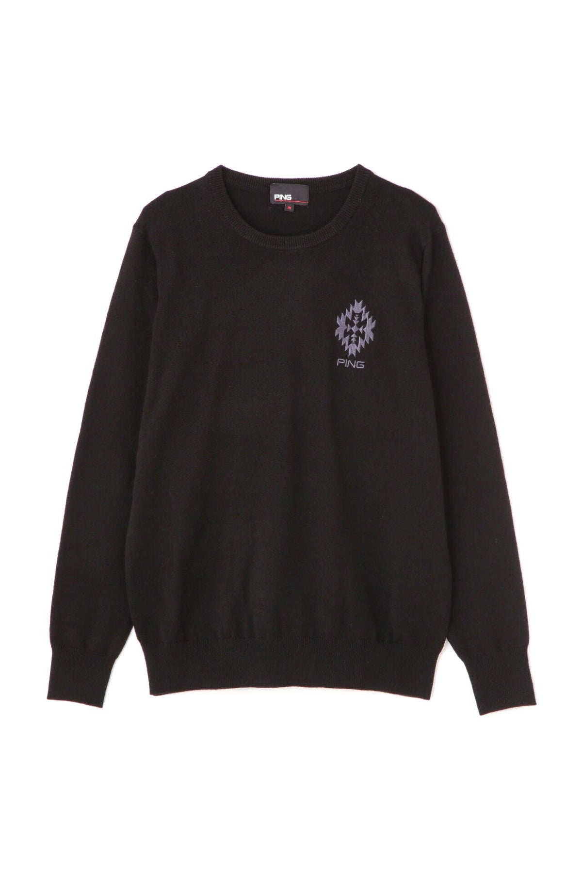 【PING APPAREL】10色展開 プレーンニッティング クルーネックニット ＜NATIVE＞ (LADIES)