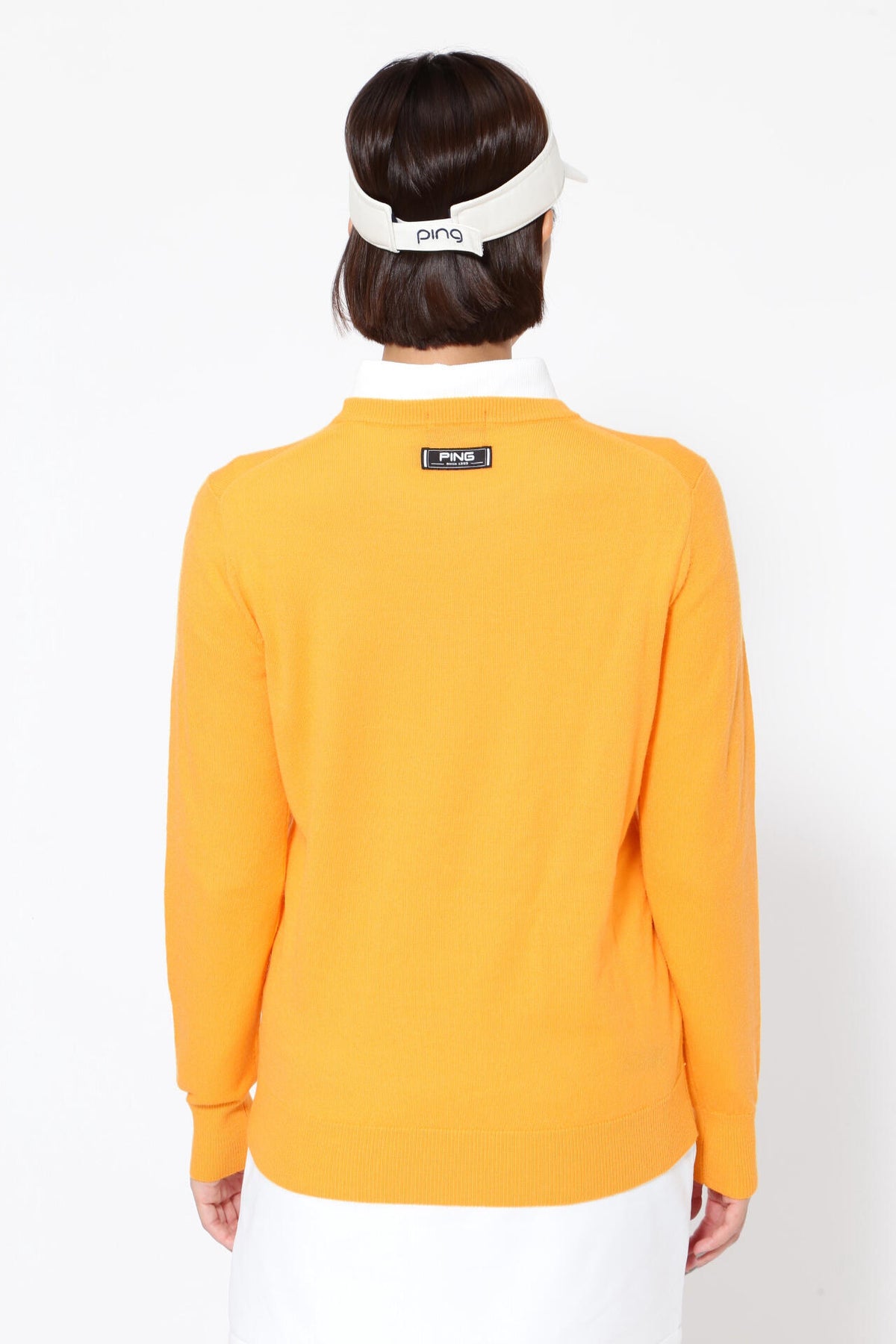 【PING APPAREL】10色展開 プレーンニッティング クルーネックニット ＜NATIVE＞ (LADIES)