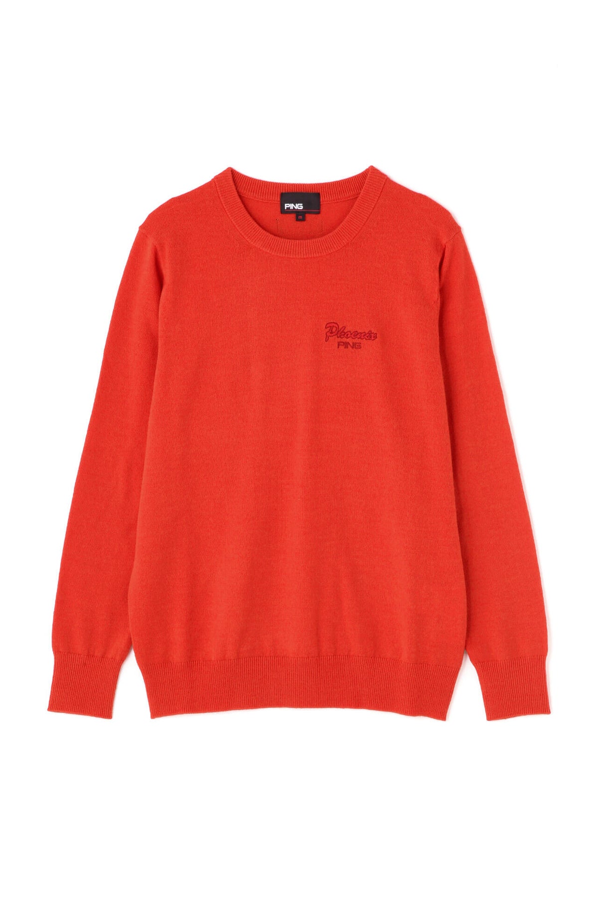 【PING APPAREL】10色展開 プレーンニッティング クルーネックニット ＜NATIVE＞ (LADIES)