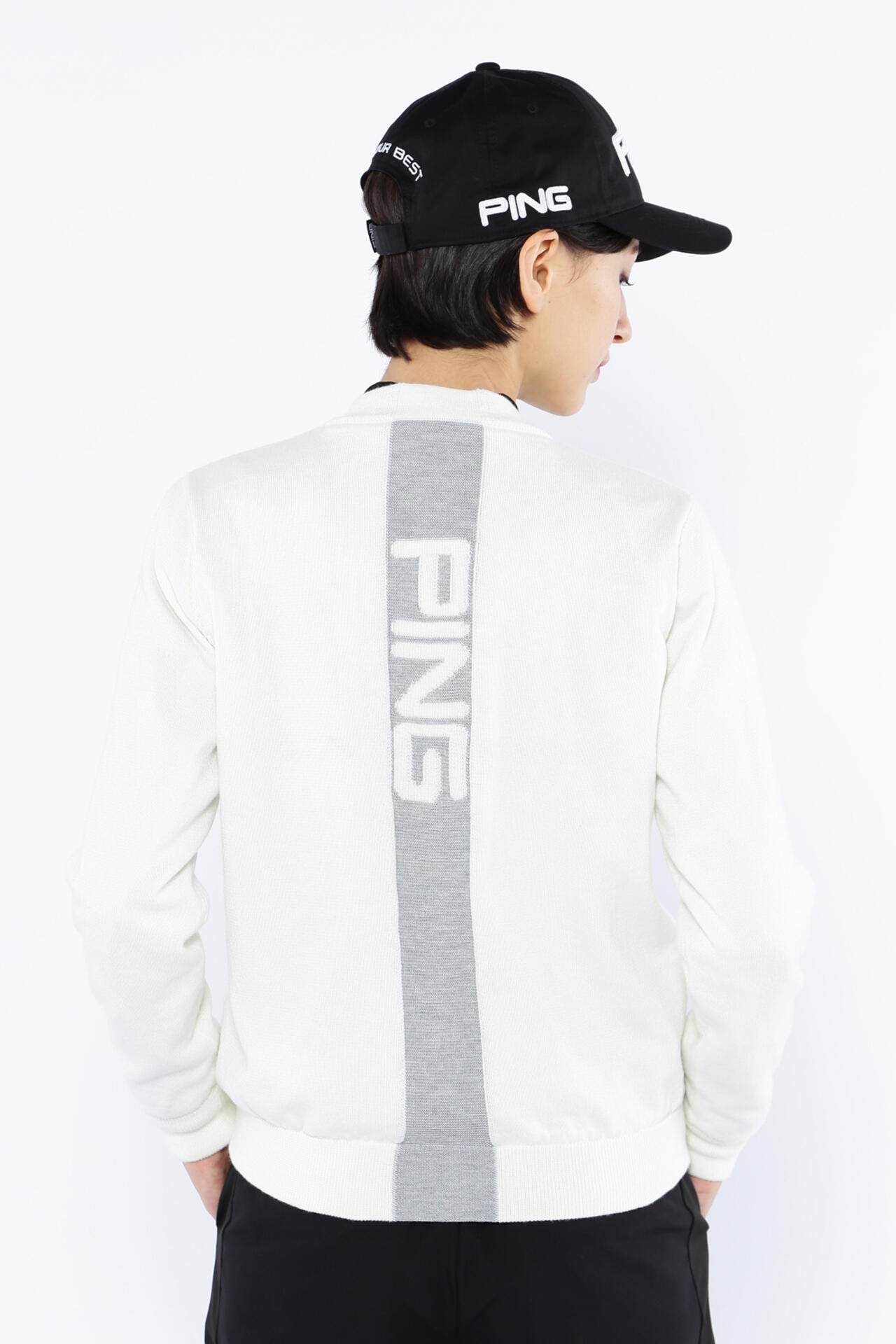 PING APPAREL】フルジップニット リバーシブルブルゾン ＜PERFORMANCE