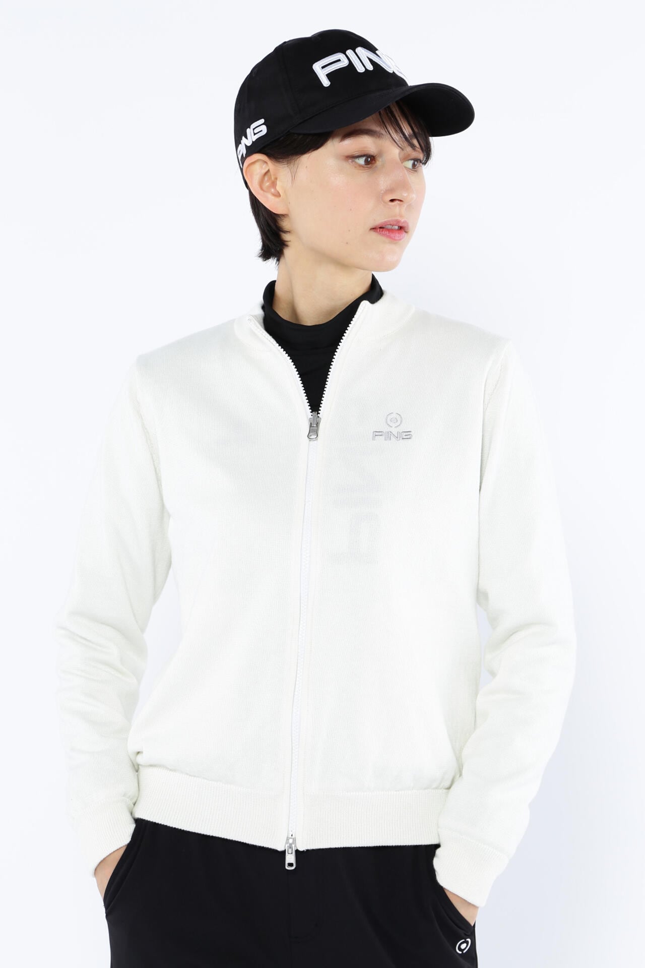 PING APPAREL】フルジップニット リバーシブルブルゾン ＜PERFORMANCE