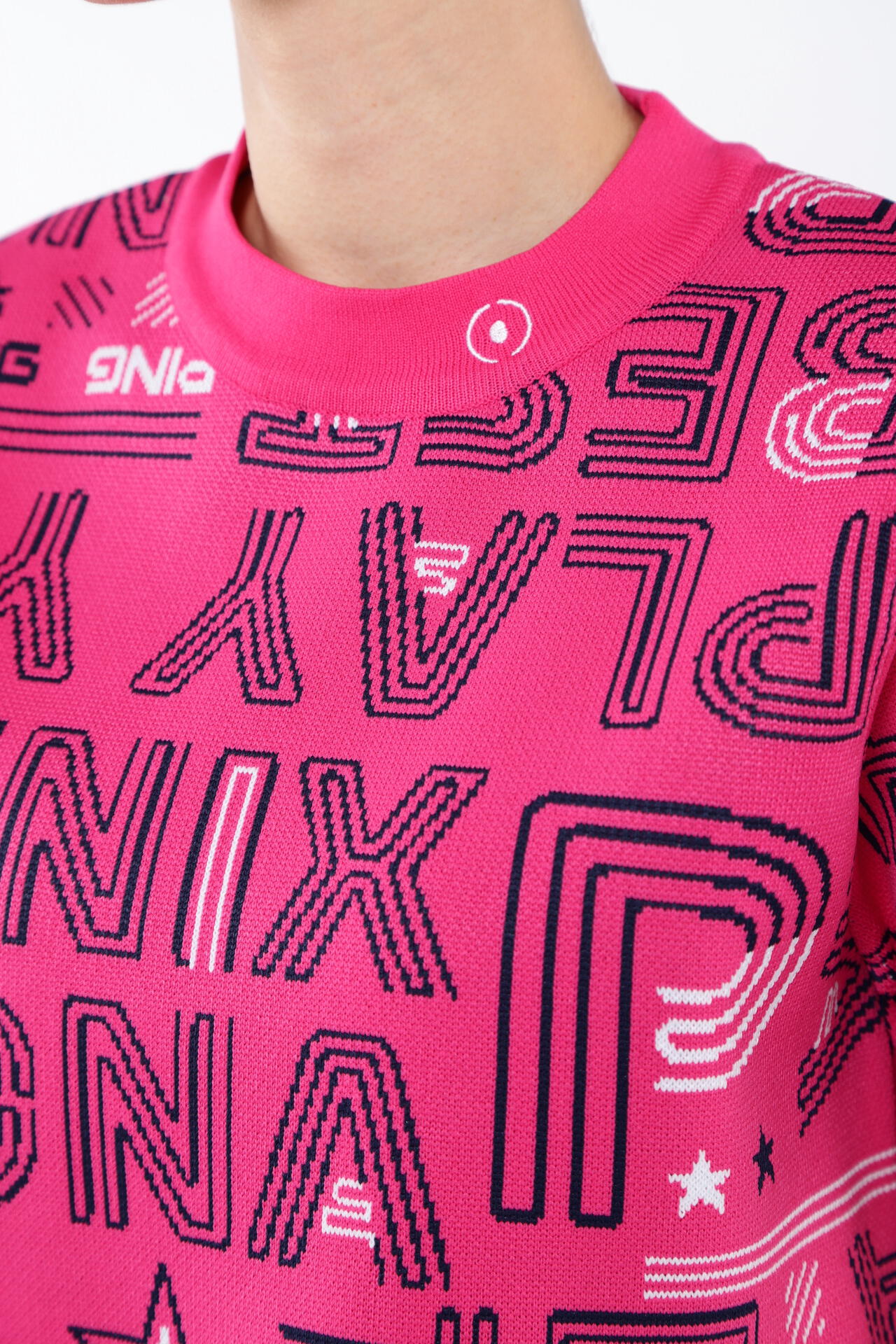 【PING APPAREL】セットアップニットジャカード ＜NATIVE＞ (LADIES)