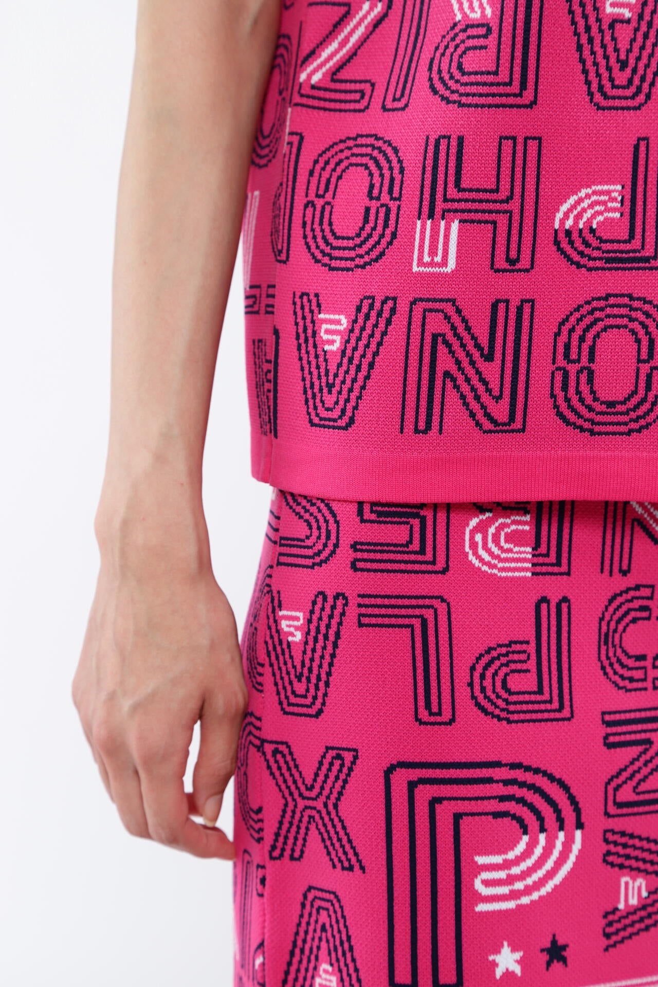【PING APPAREL】セットアップニットジャカード ＜NATIVE＞ (LADIES)