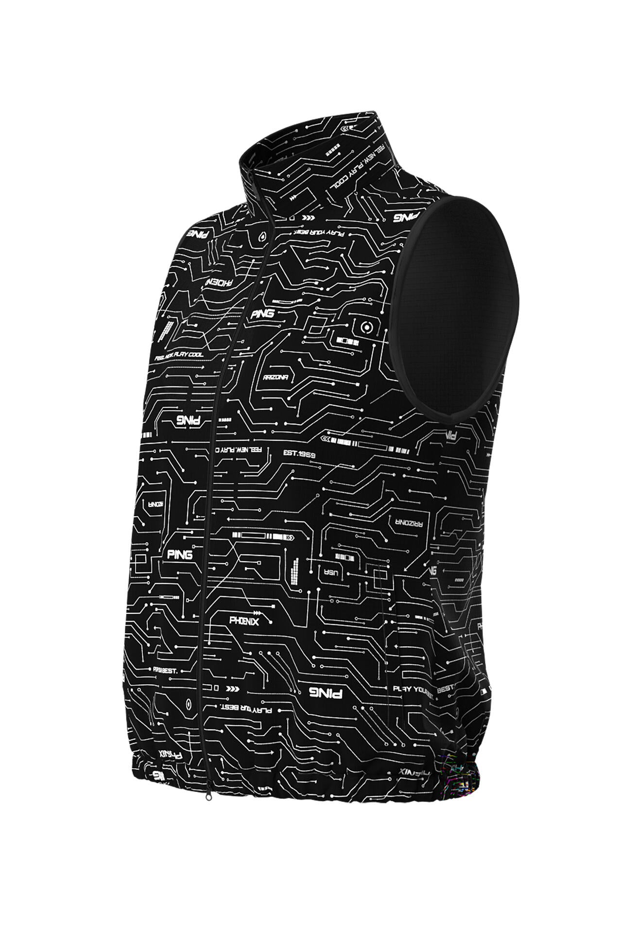 【PING APPAREL】【プルオーバー+ベスト】リップストップ ツインブルゾン ＜PERFORMANCE＞ (LADIES)