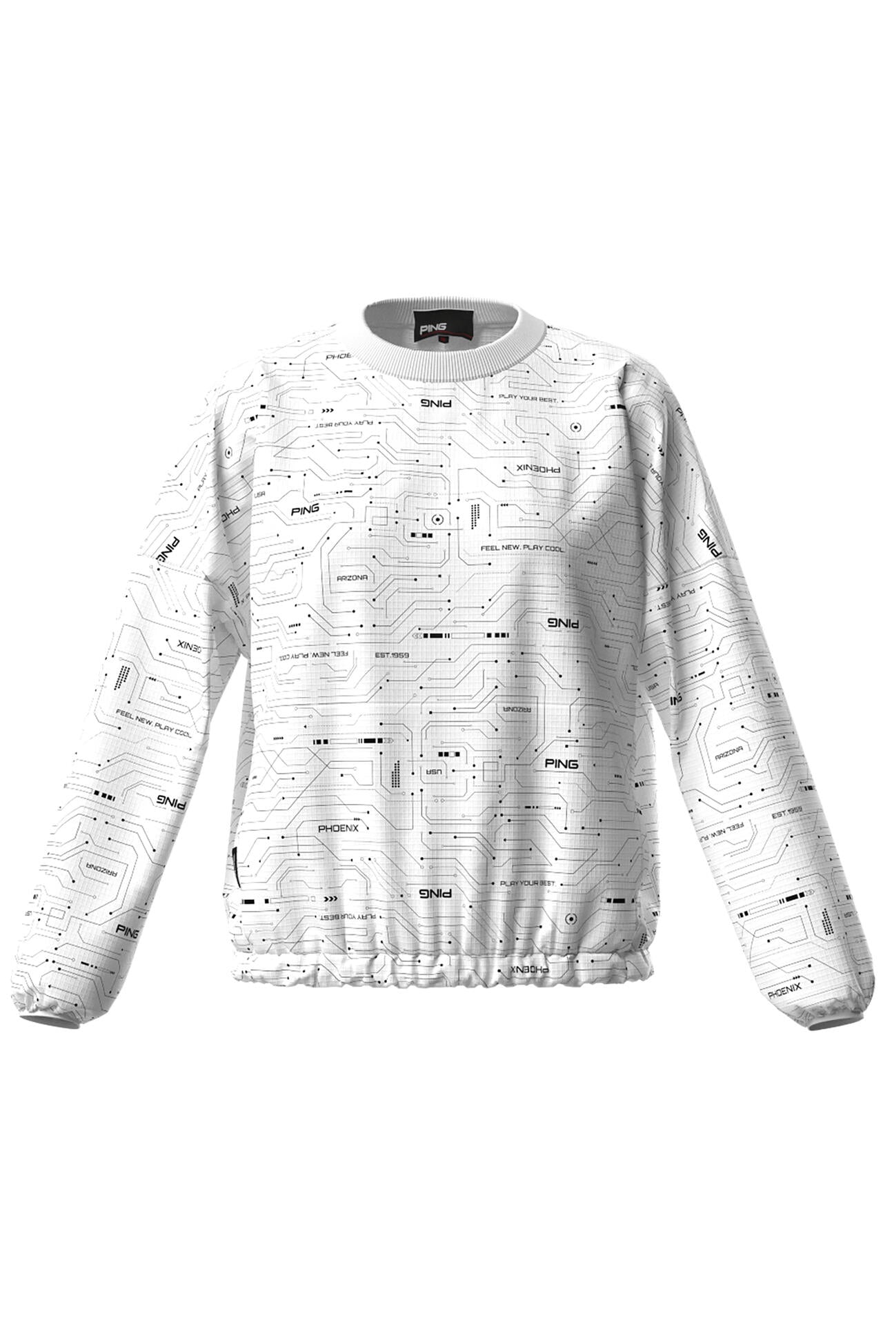 【PING APPAREL】【プルオーバー+ベスト】リップストップ ツインブルゾン ＜PERFORMANCE＞ (LADIES)