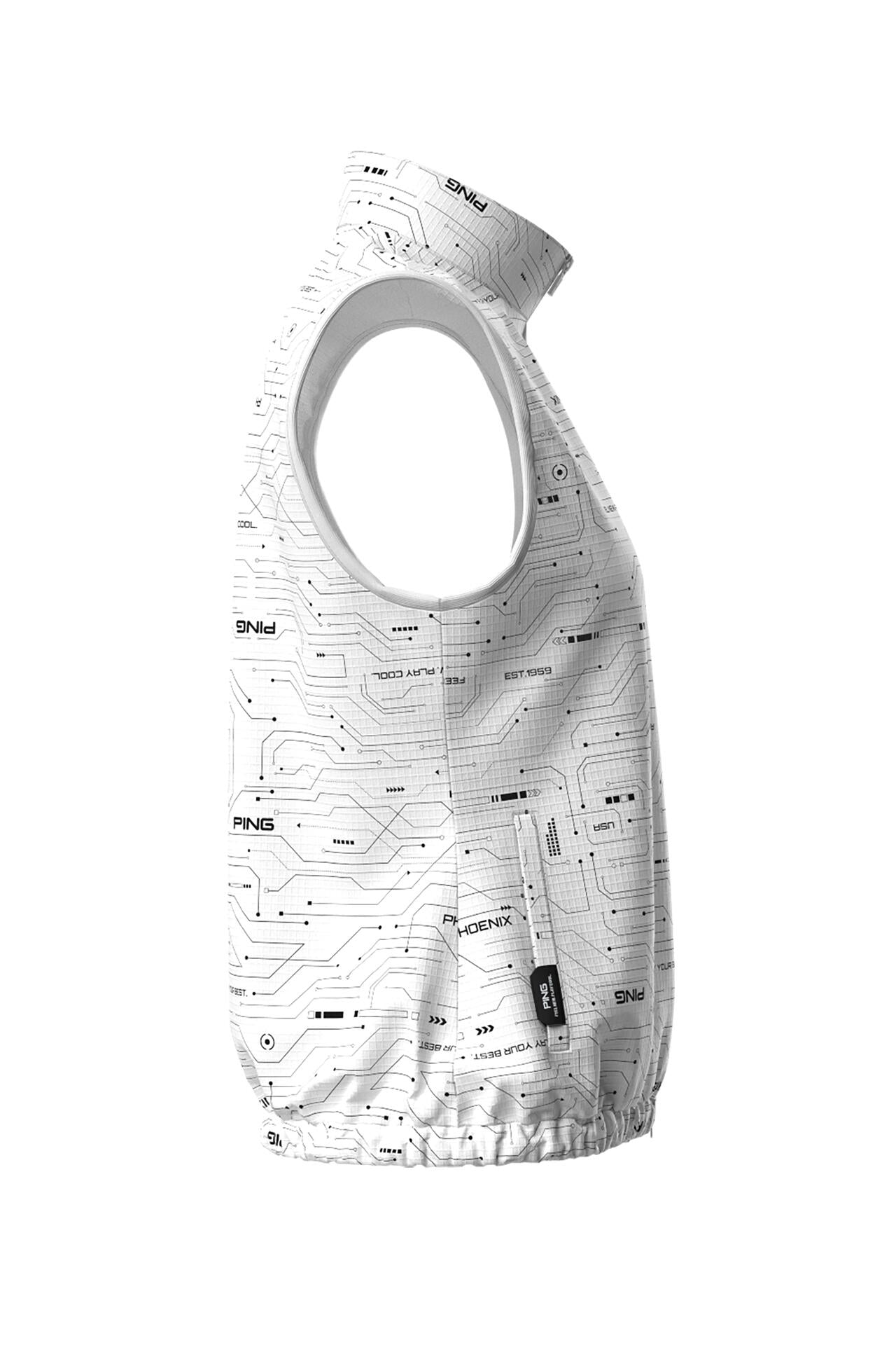 【PING APPAREL】【プルオーバー+ベスト】リップストップ ツインブルゾン ＜PERFORMANCE＞ (LADIES)
