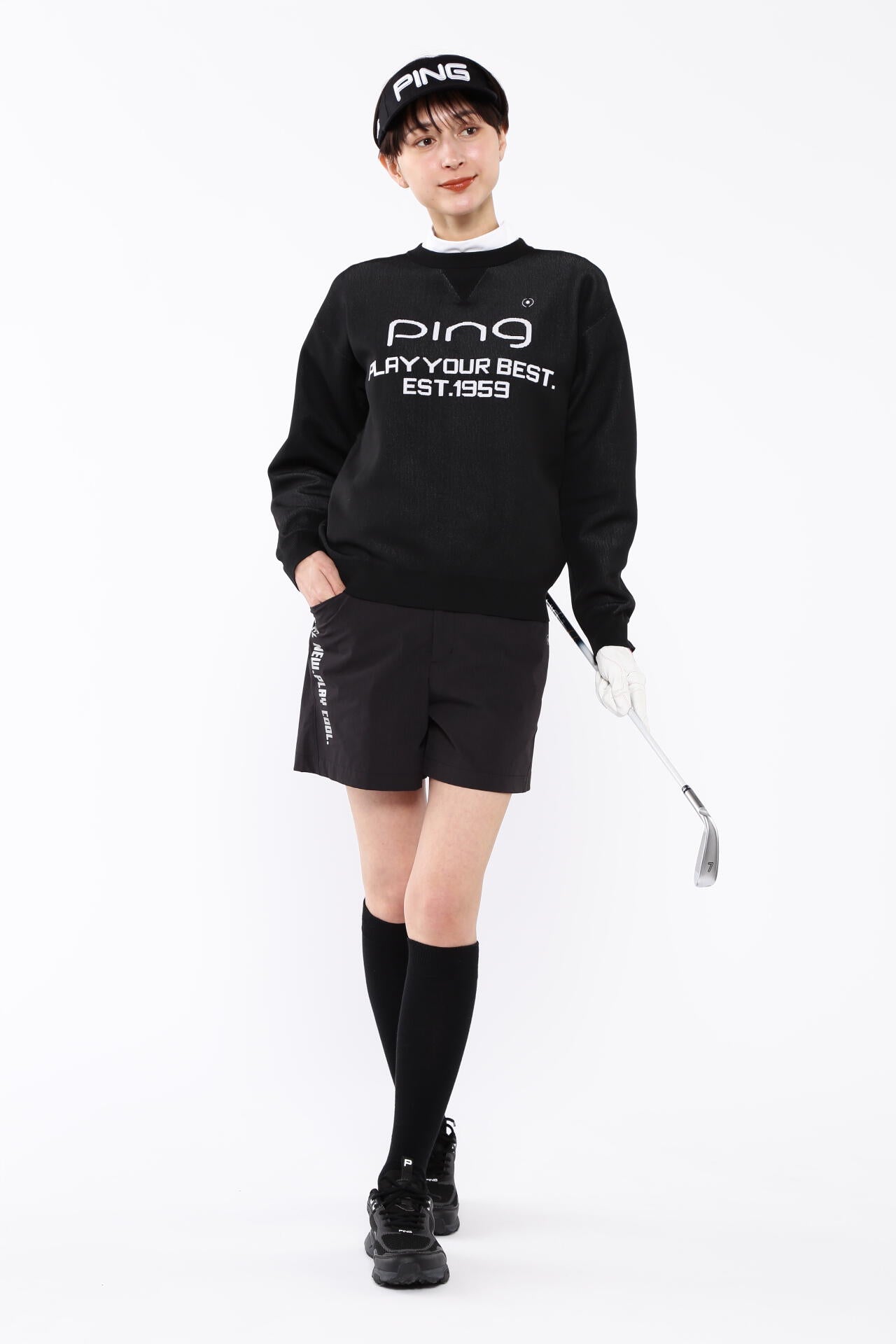 【PING APPAREL】冷感ストレッチショートパンツ ＜PERFORMANCE＞ (LADIES)