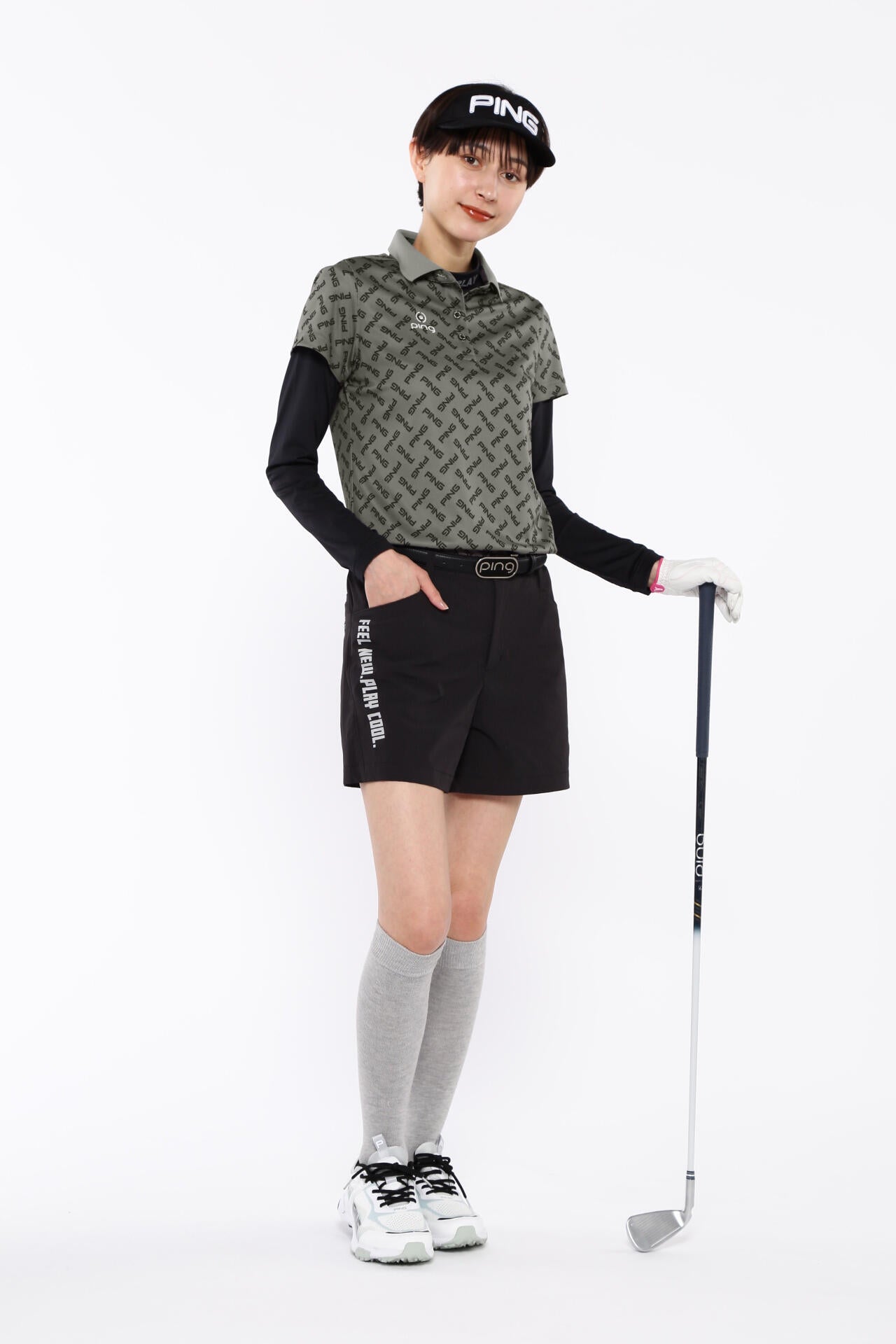 【PING APPAREL】冷感ストレッチショートパンツ ＜PERFORMANCE＞ (LADIES)