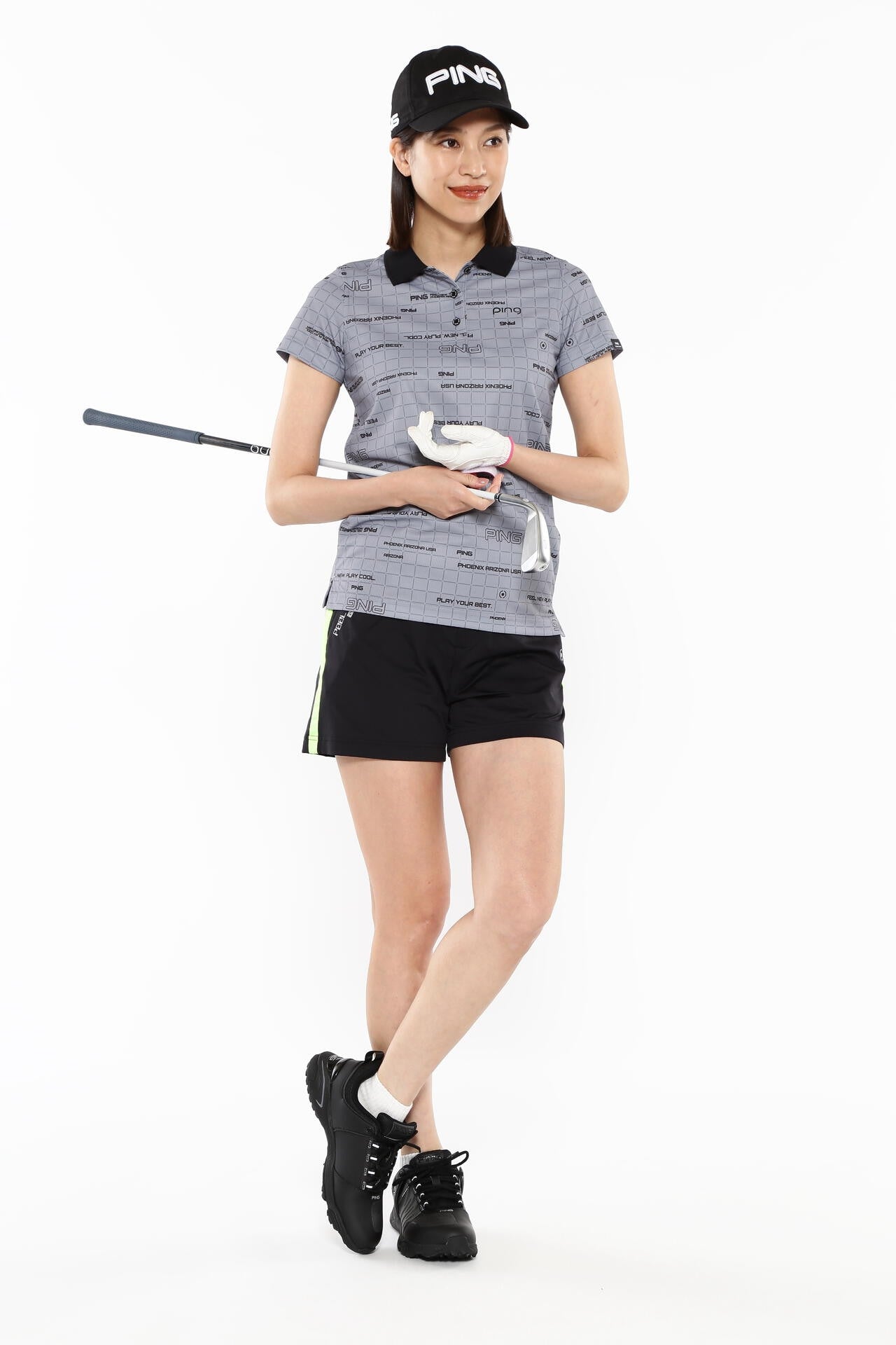 【PING APPAREL】布帛撥水ショートパンツ ＜PERFORMANCE＞ (LADIES)