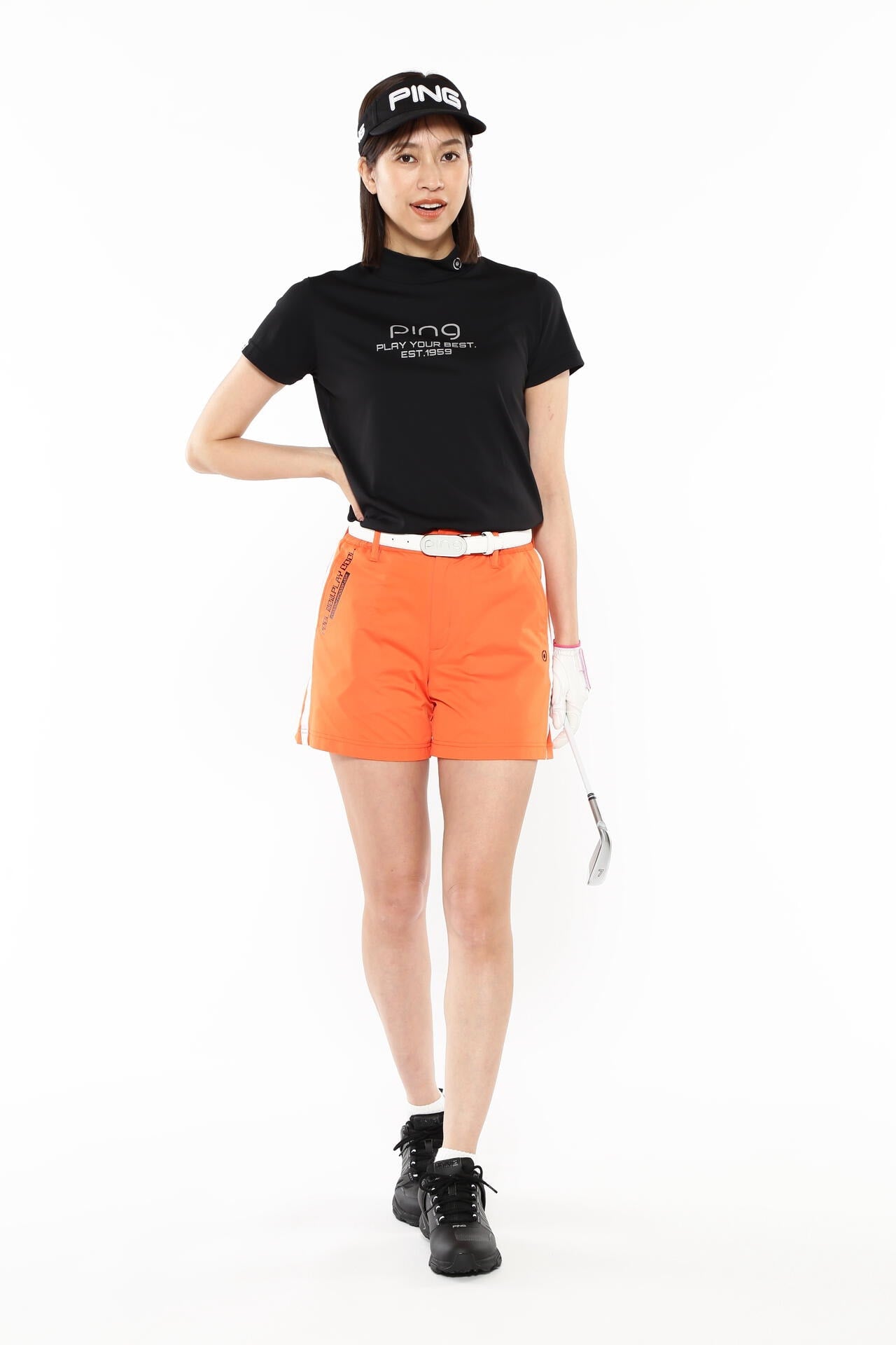 【PING APPAREL】布帛撥水ショートパンツ ＜PERFORMANCE＞ (LADIES)