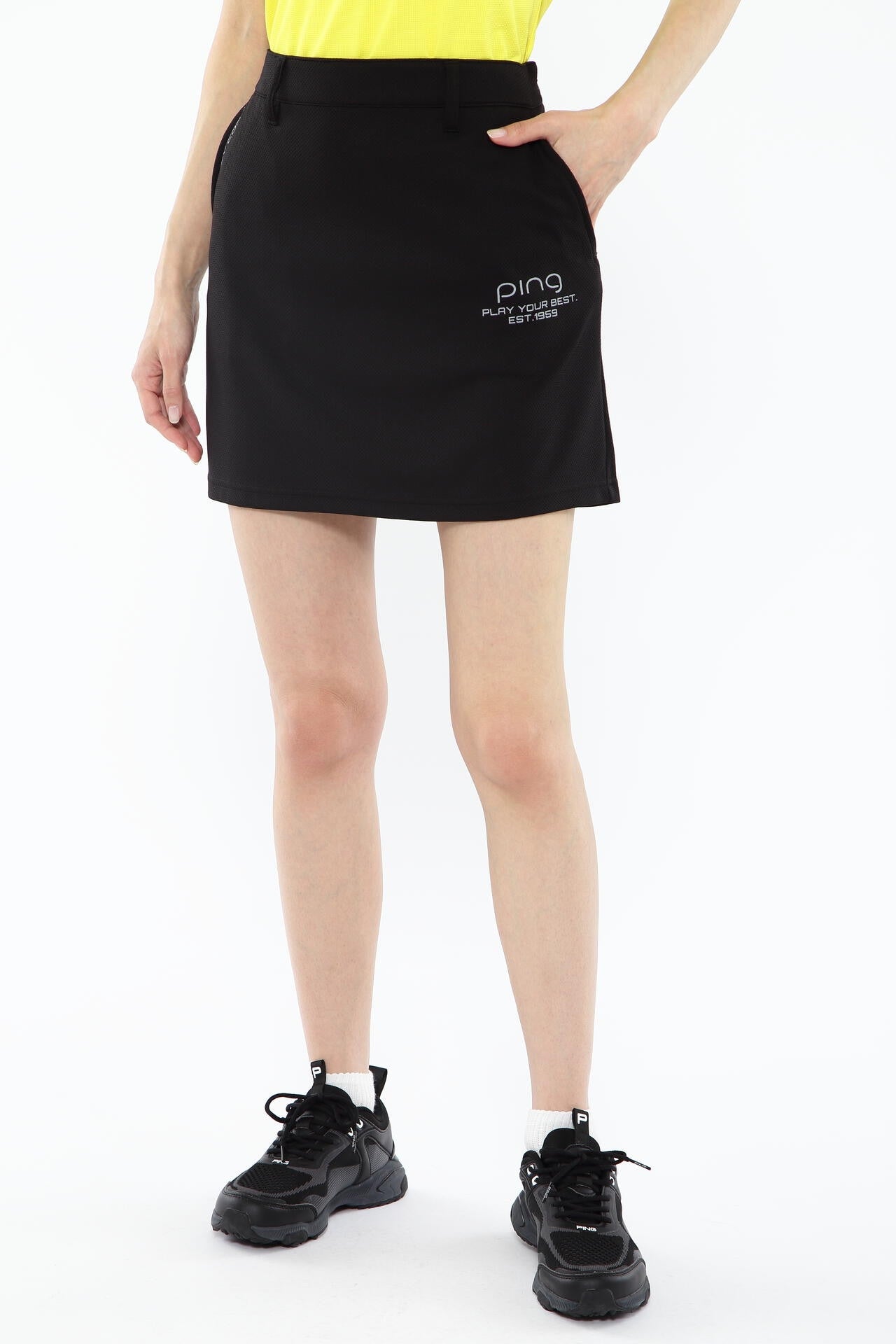 【PING APPAREL】ジャカードストレッチスカート ＜PERFORMANCE＞ (LADIES)