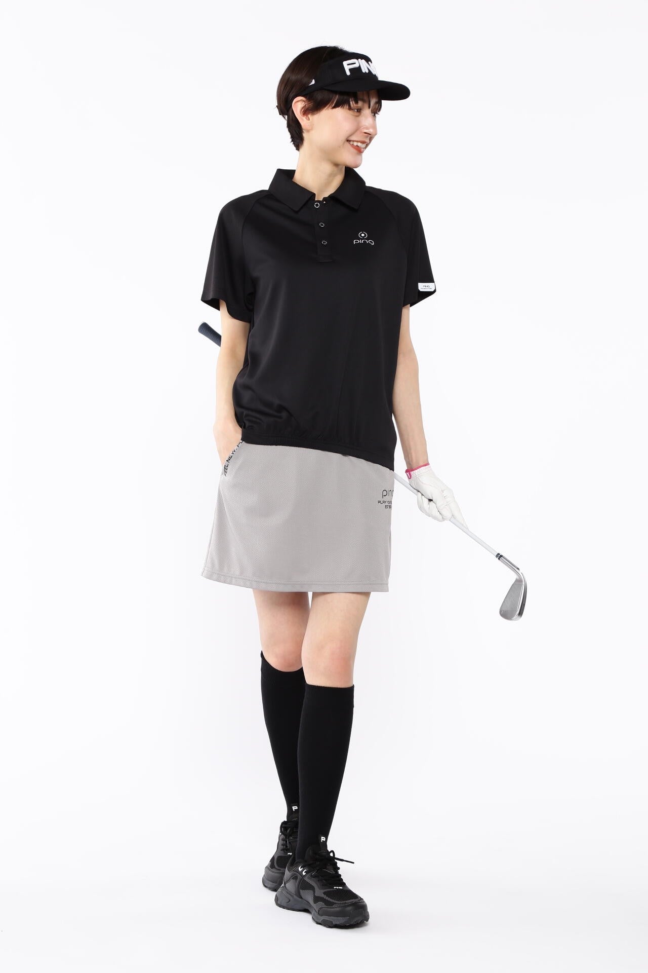 【PING APPAREL】ジャカードストレッチスカート ＜PERFORMANCE＞ (LADIES)
