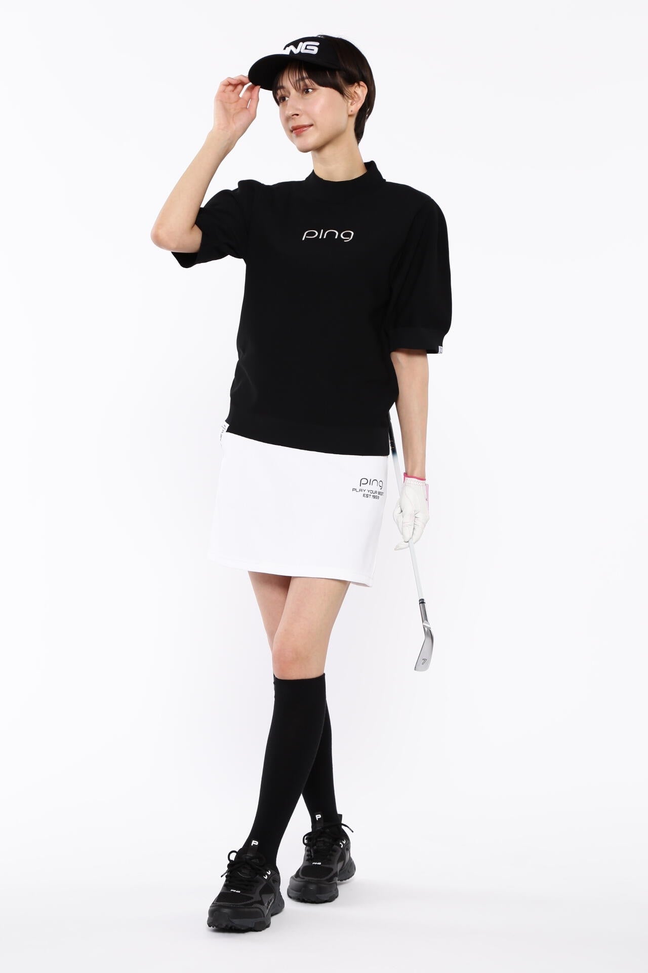 【PING APPAREL】ジャカードストレッチスカート ＜PERFORMANCE＞ (LADIES)