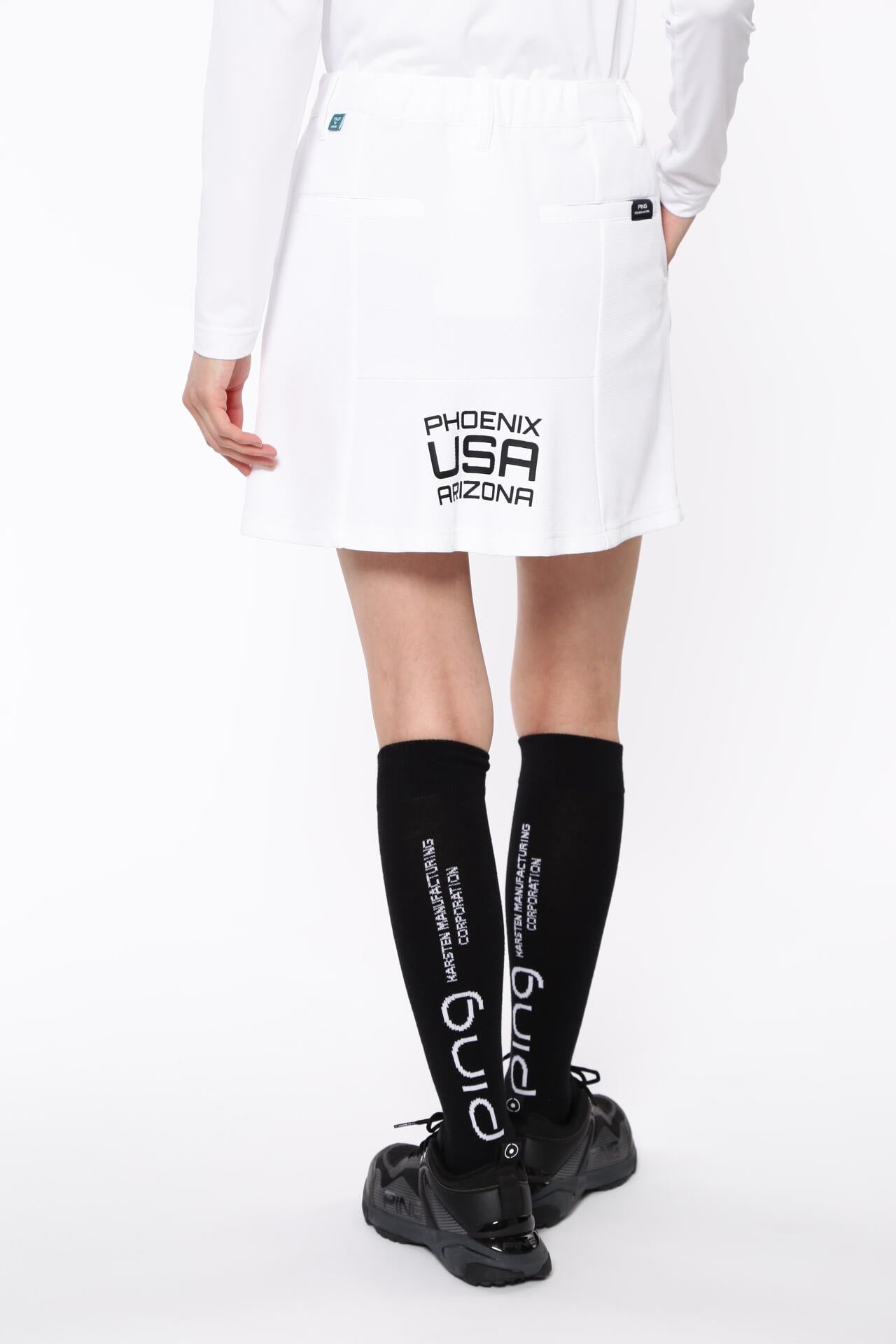 【PING APPAREL】ジャカードストレッチスカート ＜PERFORMANCE＞ (LADIES)
