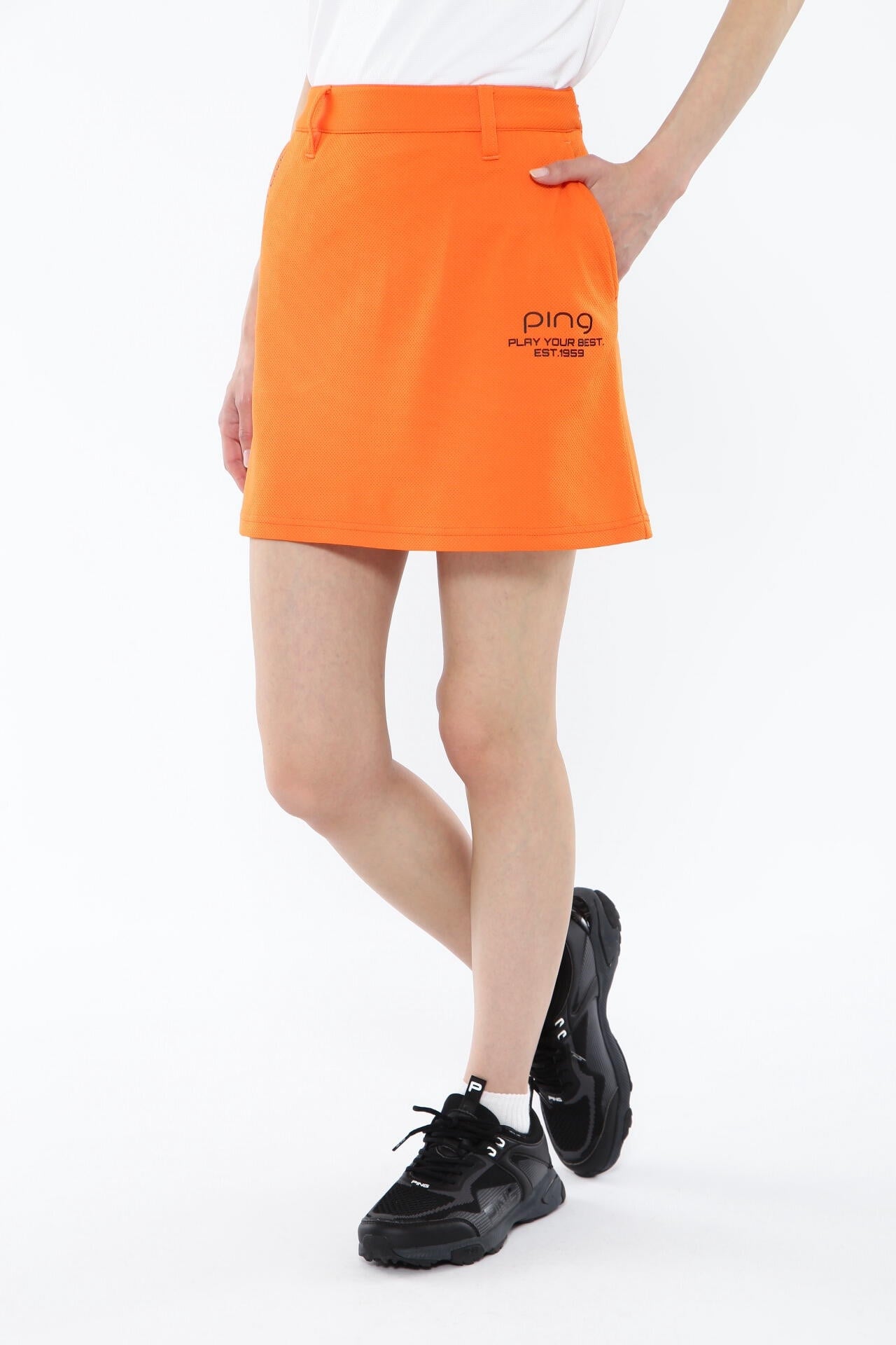 【PING APPAREL】ジャカードストレッチスカート ＜PERFORMANCE＞ (LADIES)